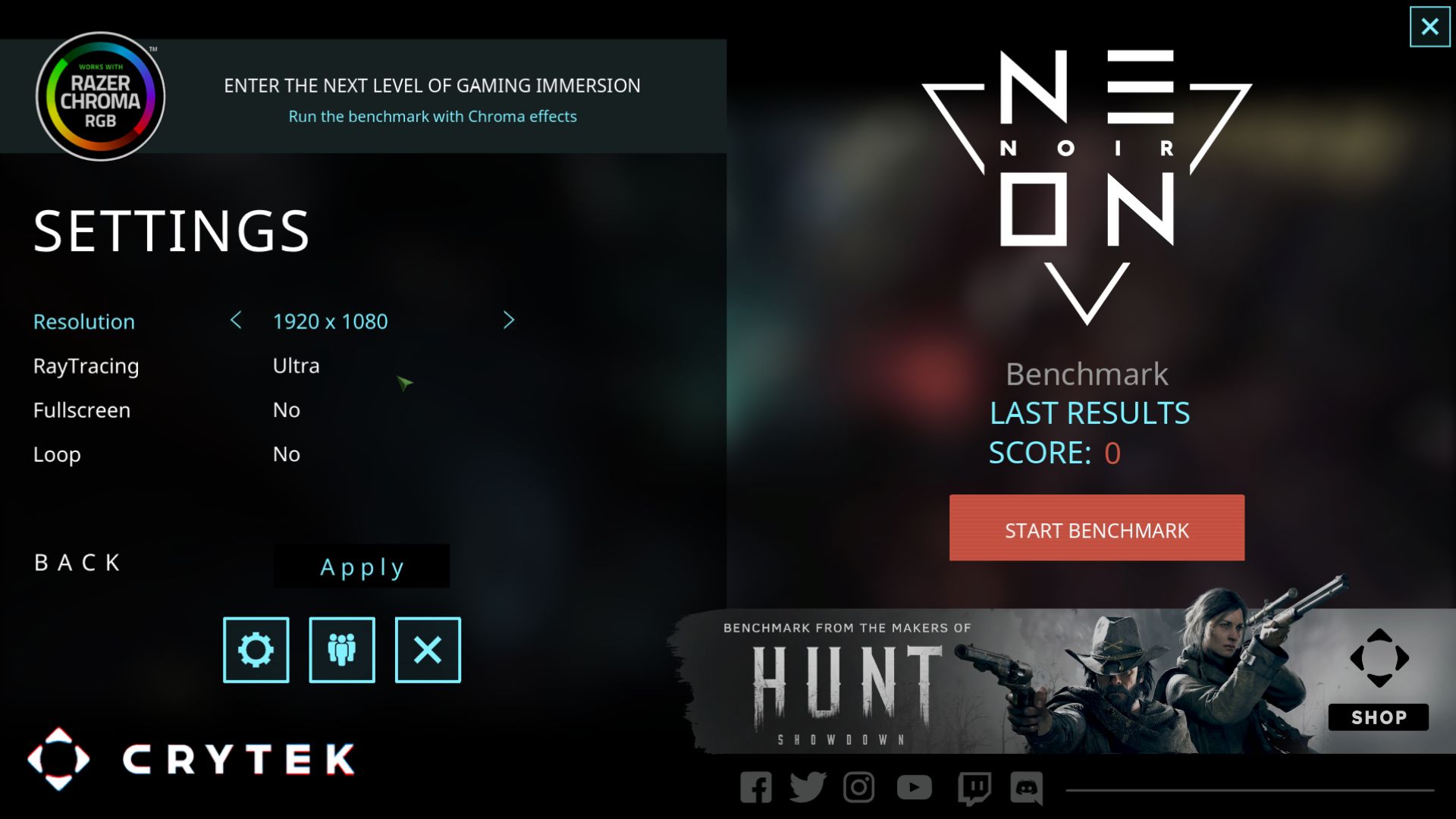 Neon Noir Ray Tracing Benchmark