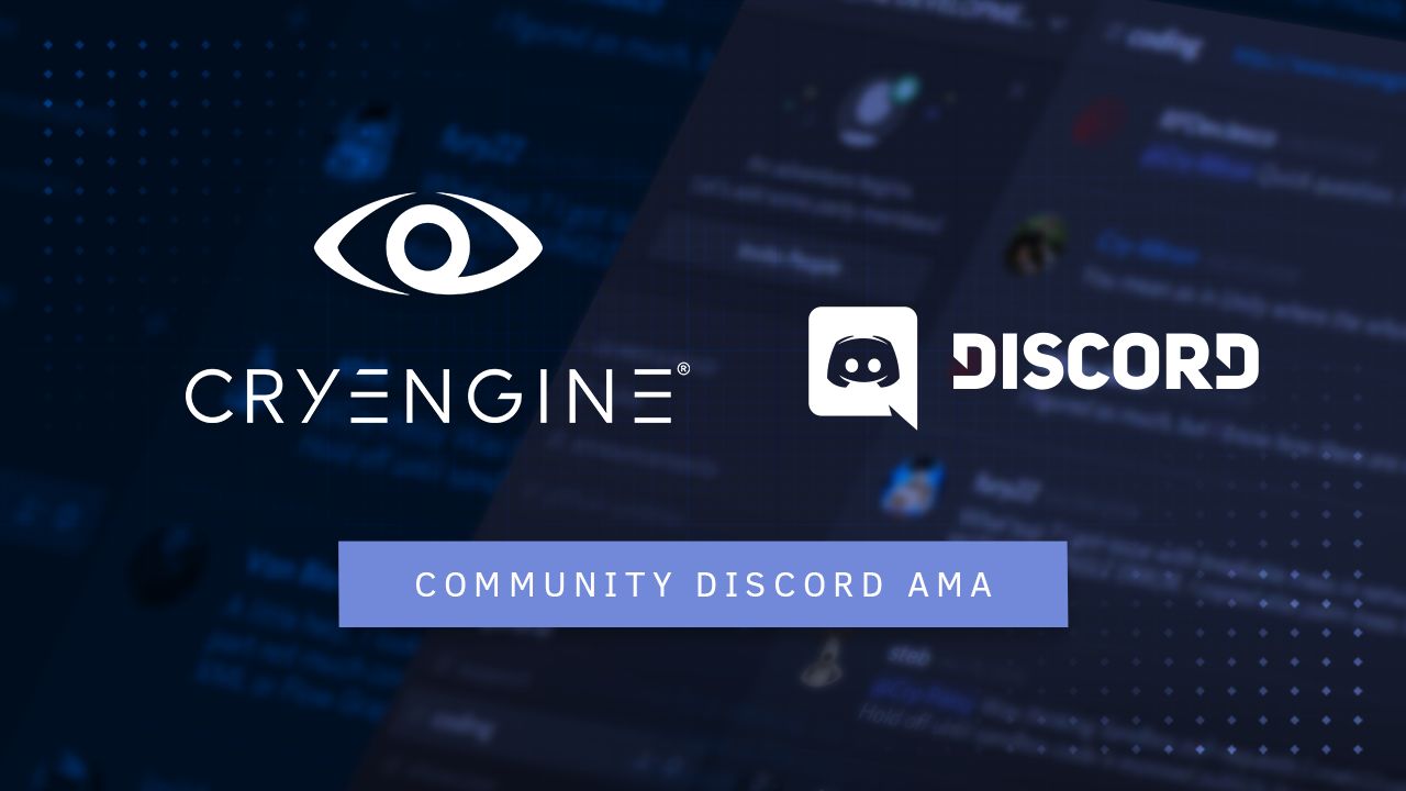 CRYENGINE 5.5 Discord AMA with Nic & Alex