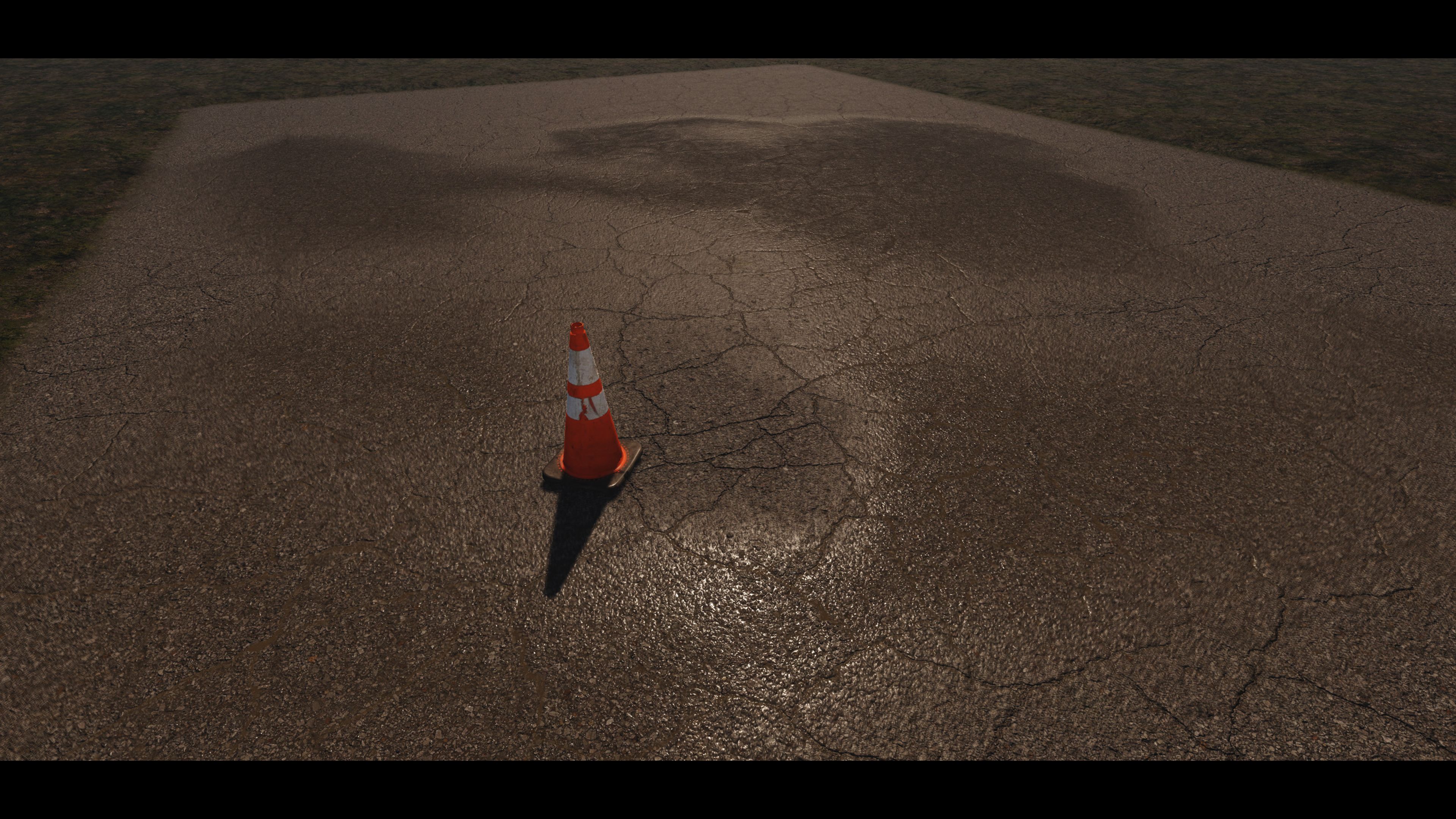 Asphalt/gravel terrain materials