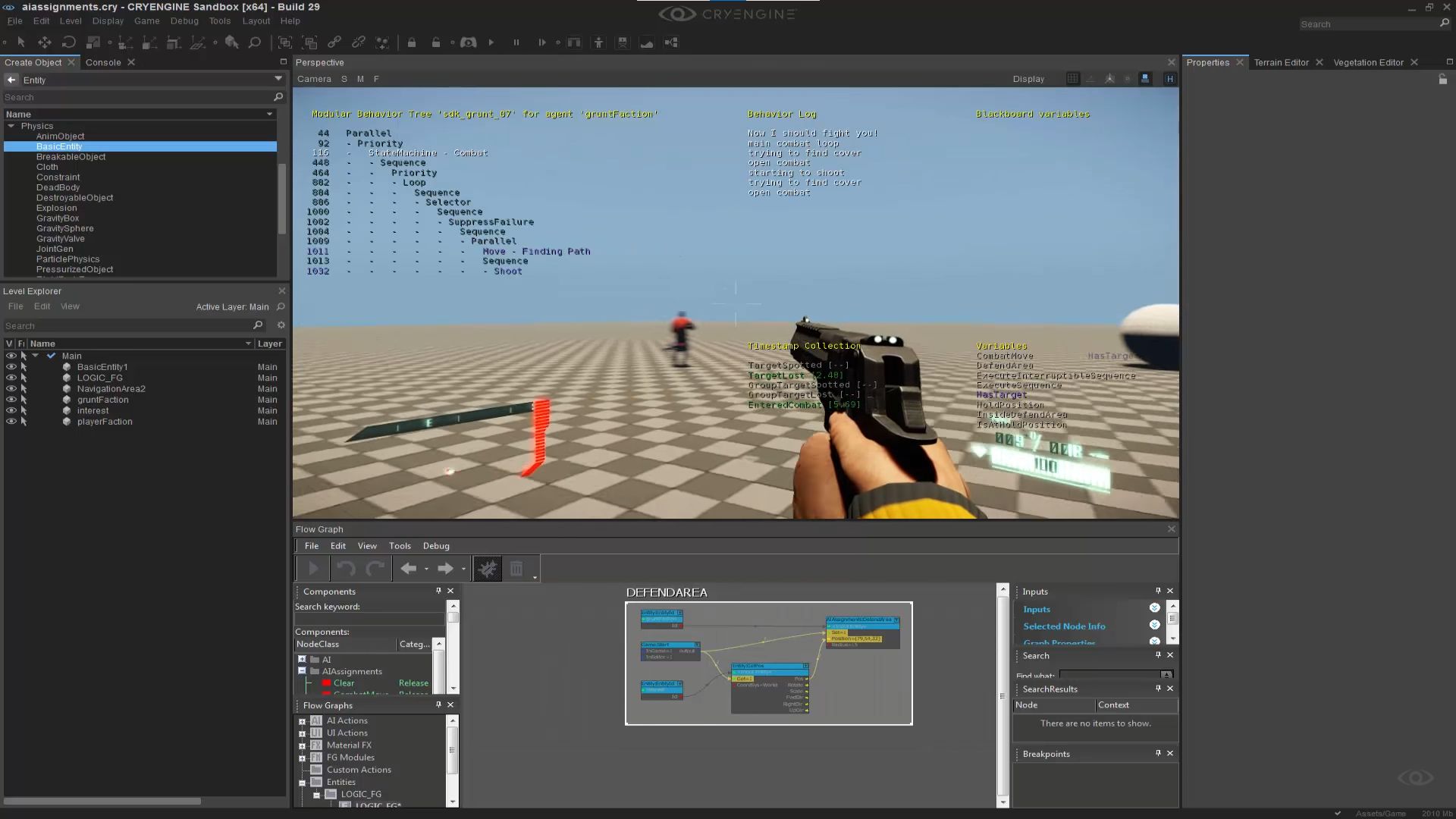 Giving Assignments to AIs in Flow Graph