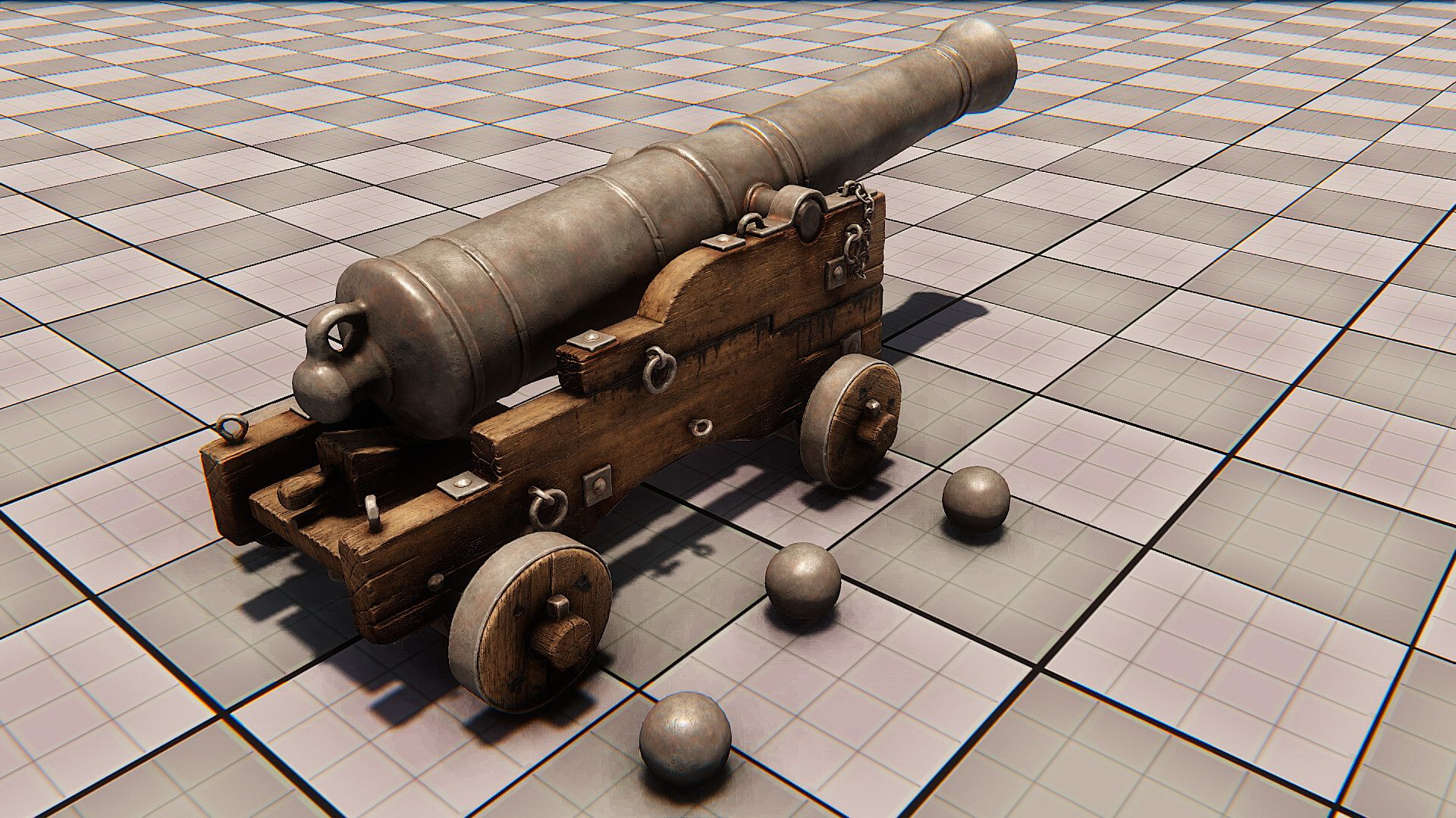 Poly Haven - Cannon 01