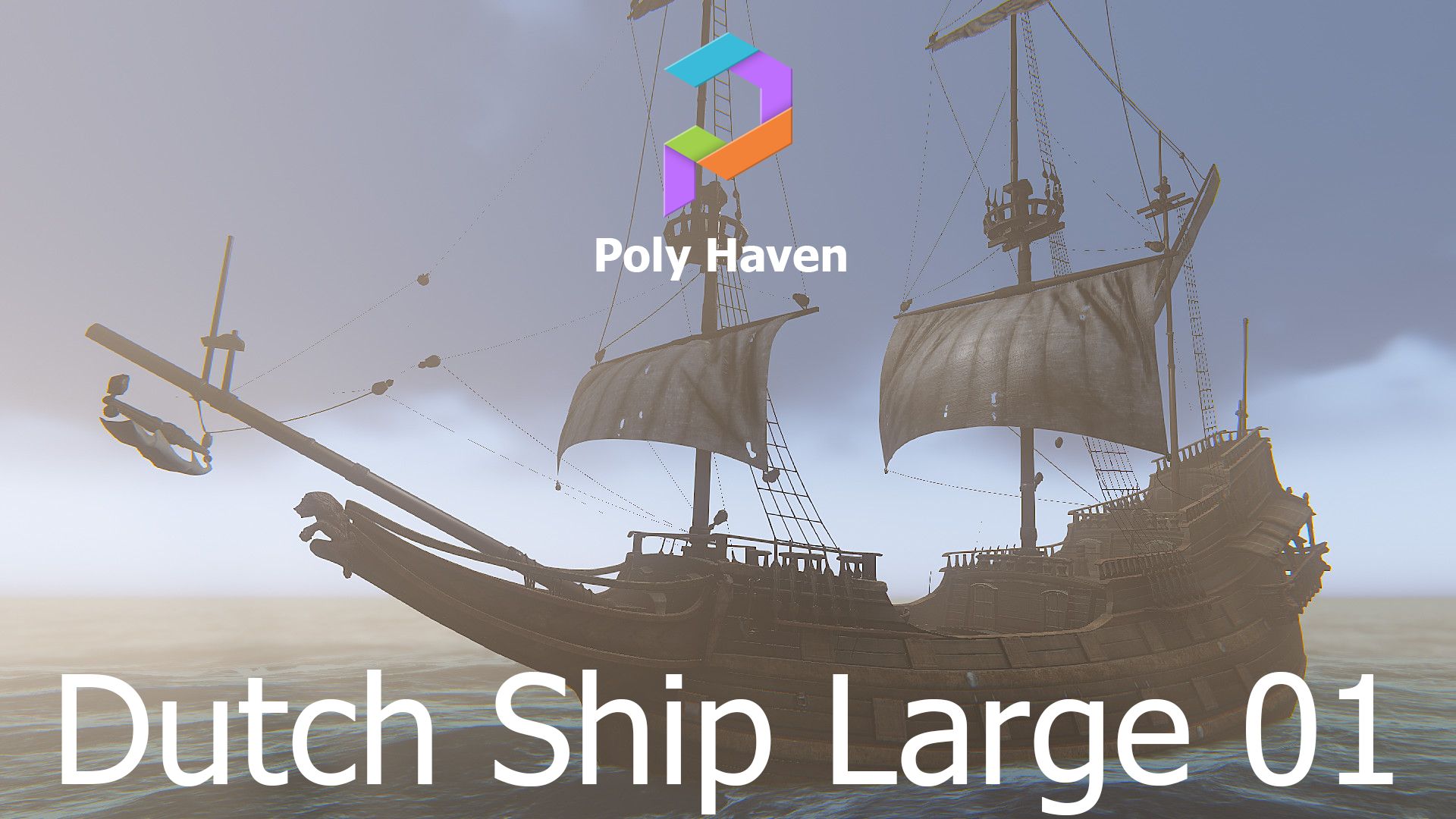 Poly Haven - Dutch Ship Large 01