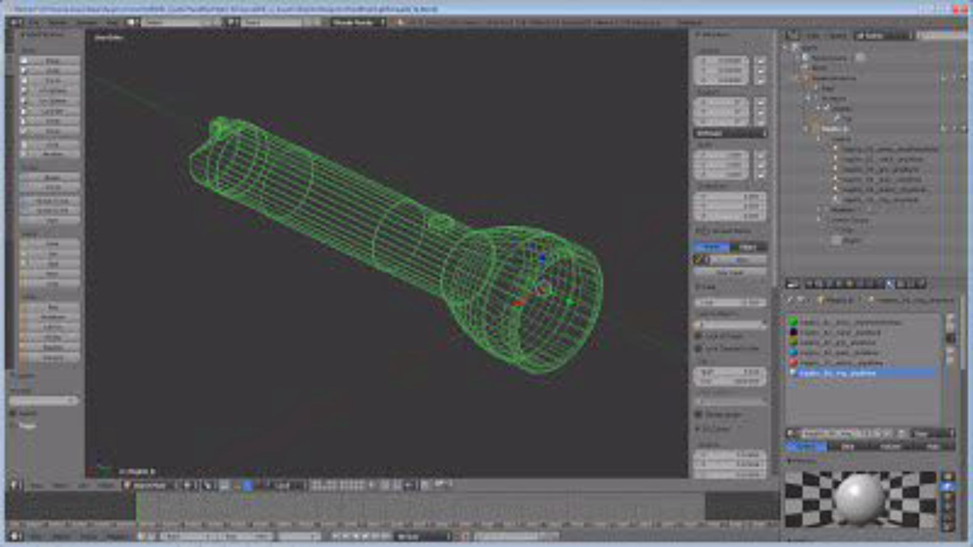 Hand Flashlight Melee Weapons