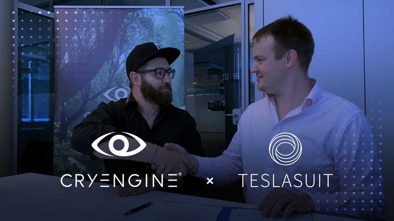 Crytek and TESLASUIT announce collaboration