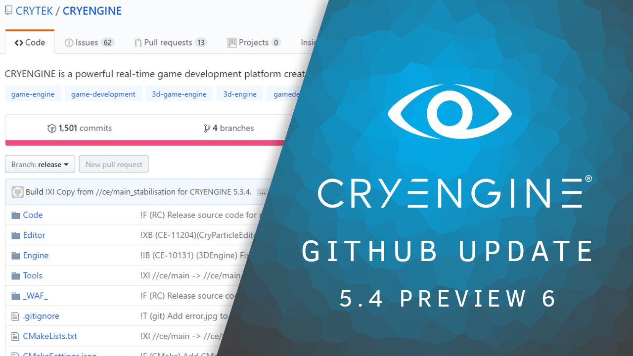 CRYENGINE 5.4.0 Preview 6