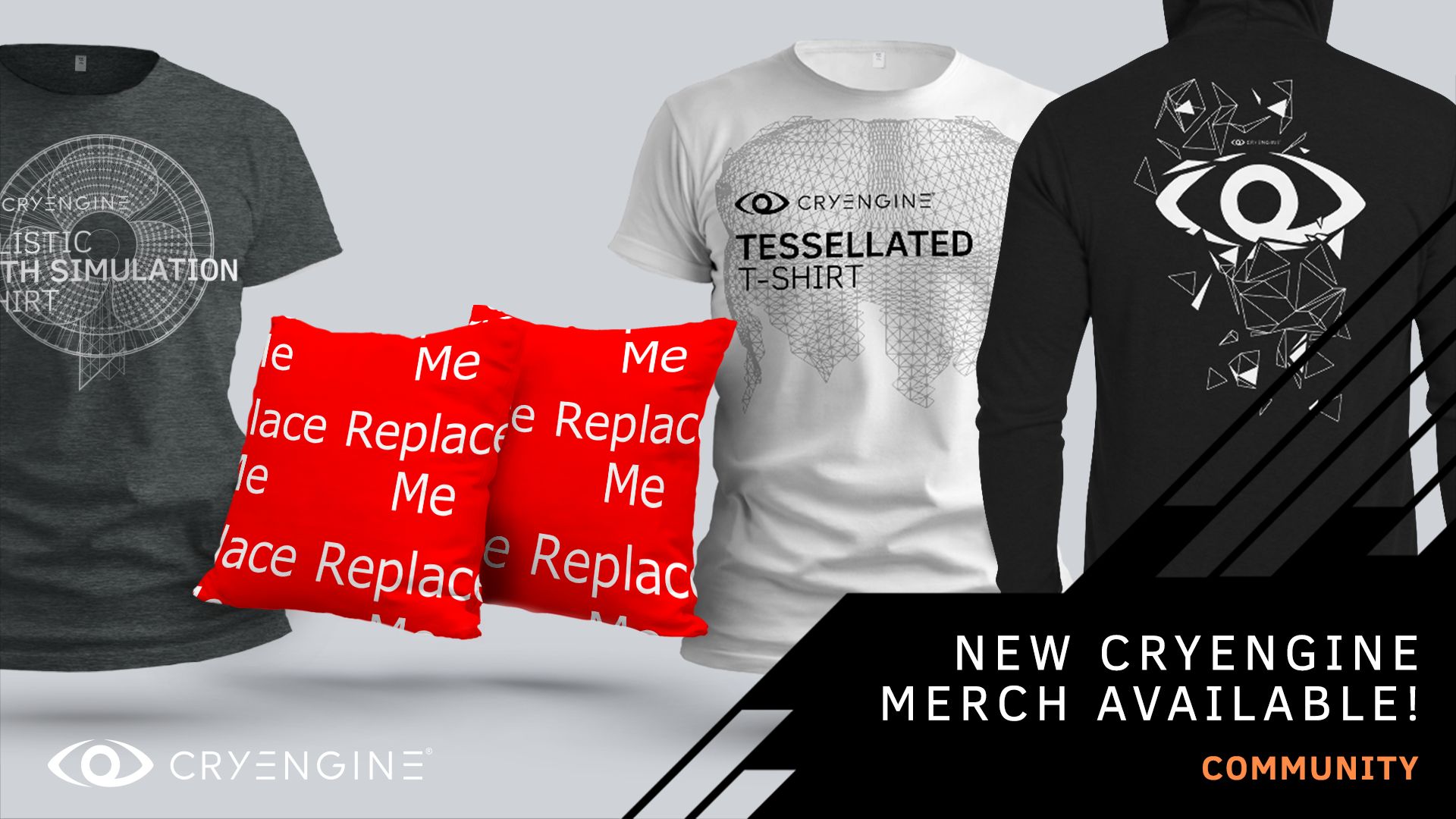 New CRYENGINE merch available now!