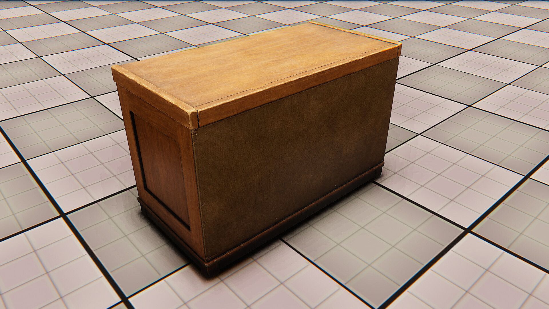 Vintage Wooden Drawer 01