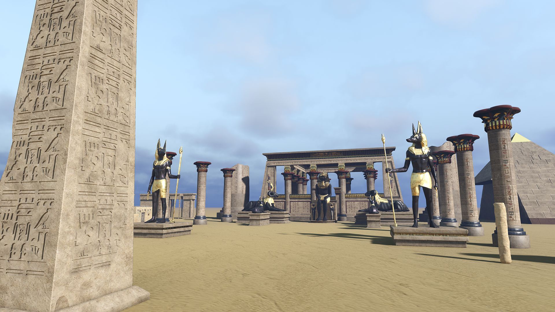 CRYENGINE | Asset Database: Ryse - Egypt Asset Pack