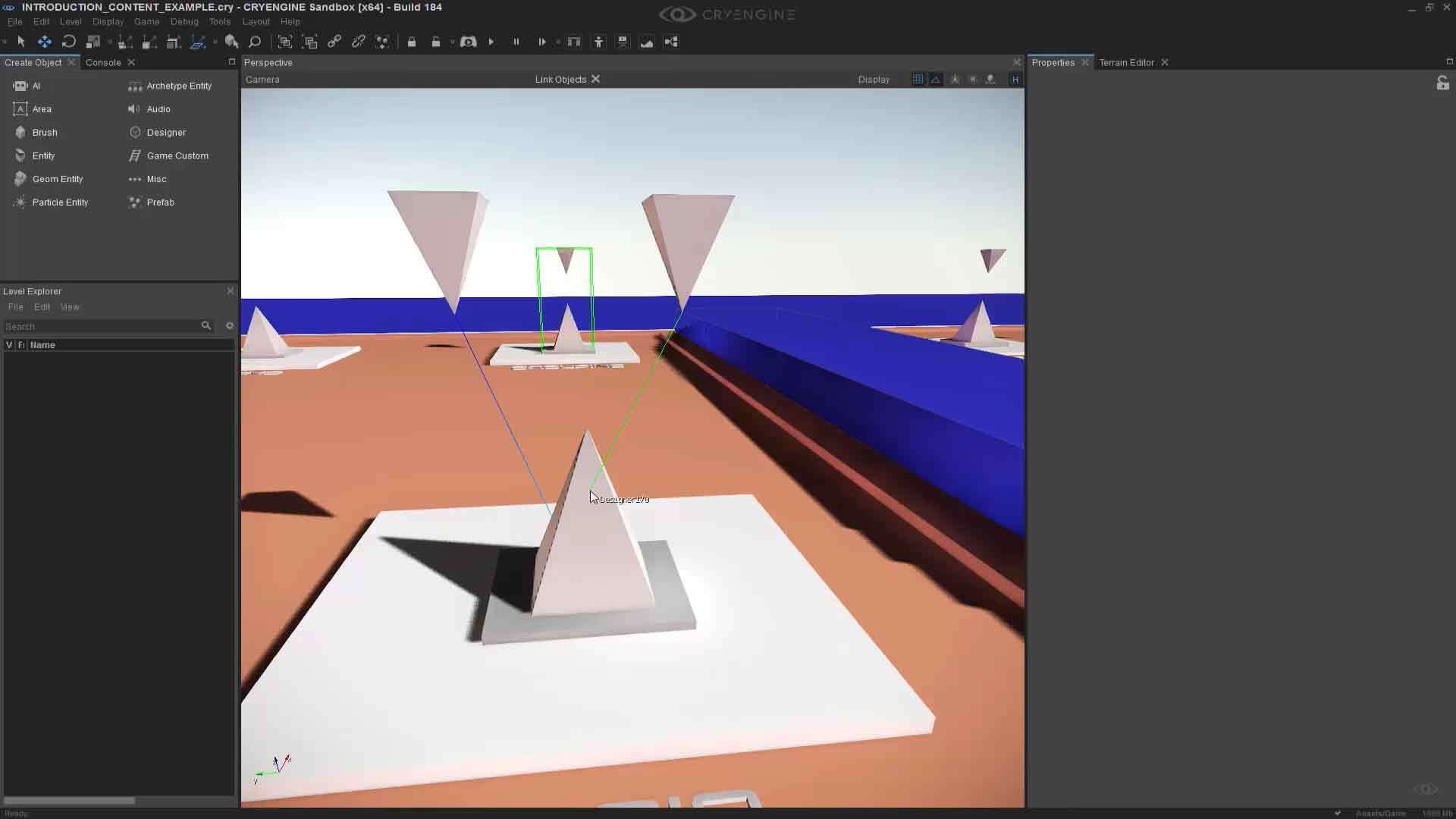 Grouping, linking, freezing, and hiding entities