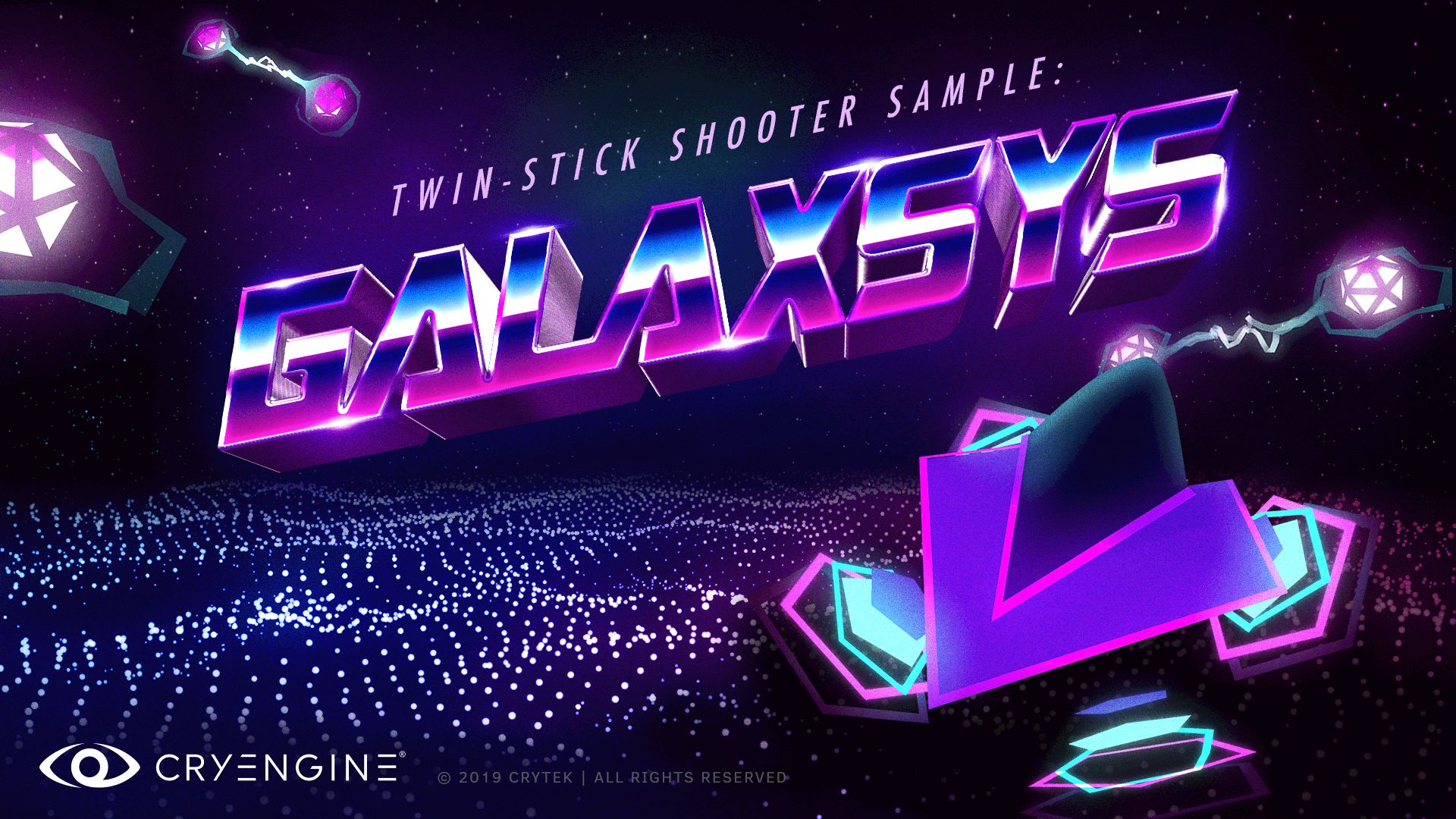 Check out GalaxSys, our new CRYENGINE Sample Project