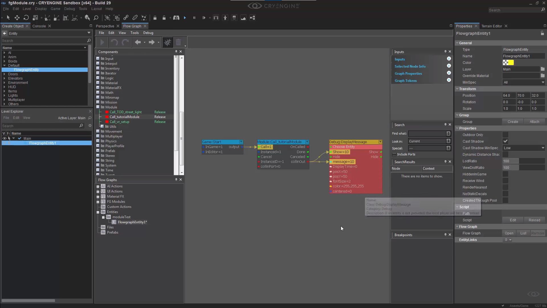 How to create Flow Graph modules