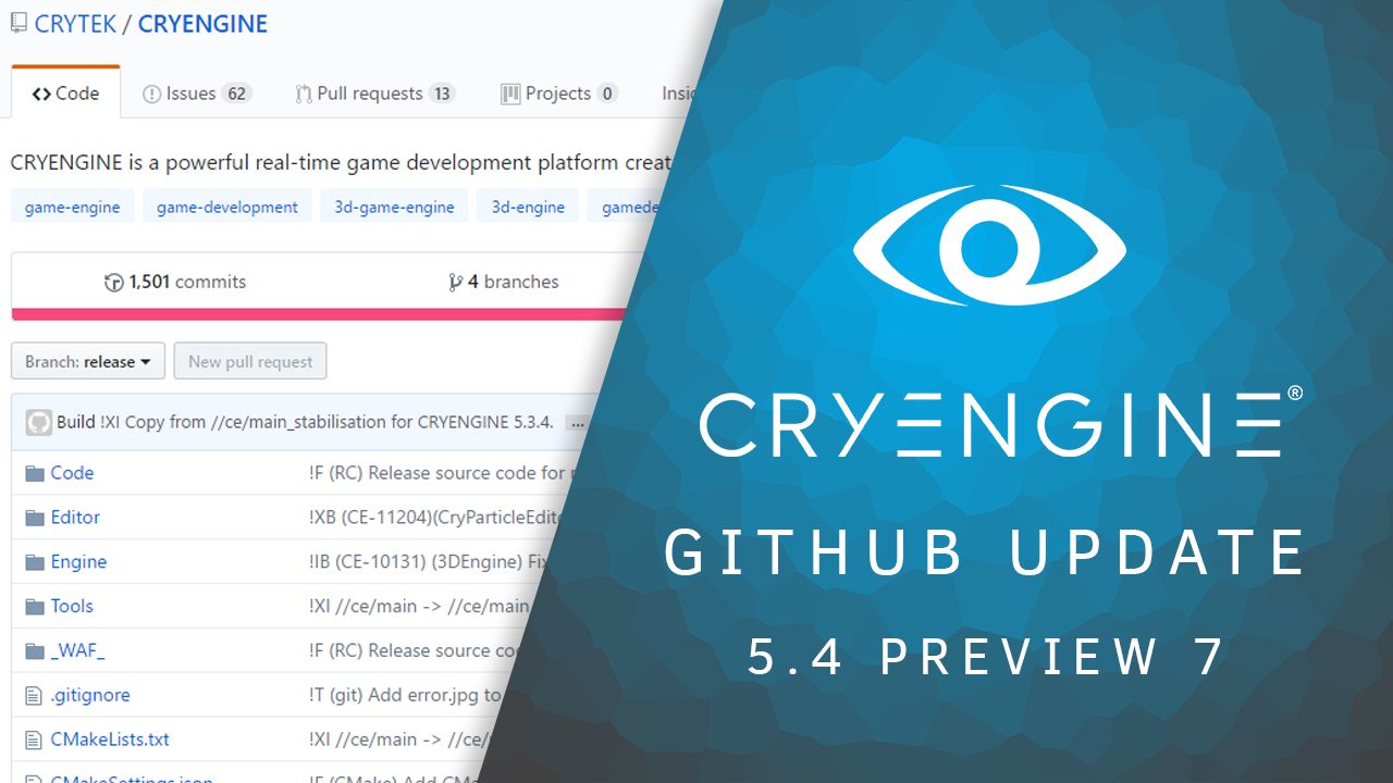 CRYENGINE 5.4.0 Preview 7
