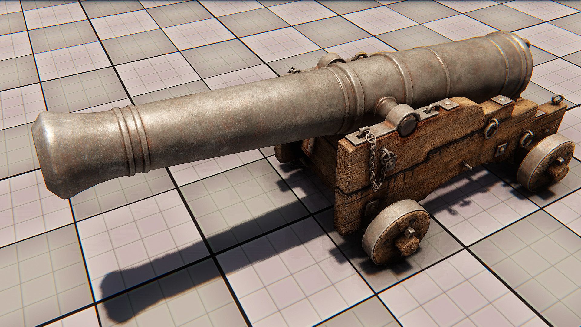 Poly Haven - Cannon 01