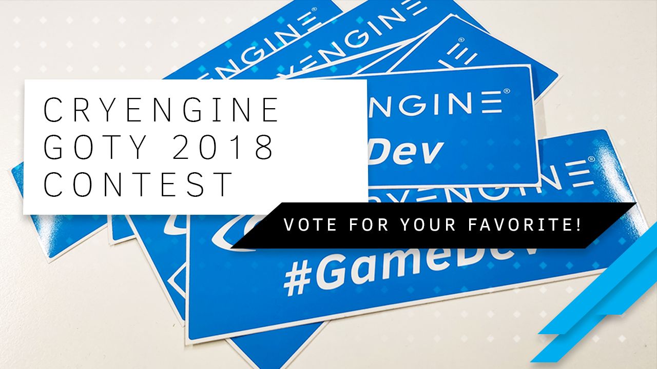 Cast your vote for the CRYENGINE indie game of 2018