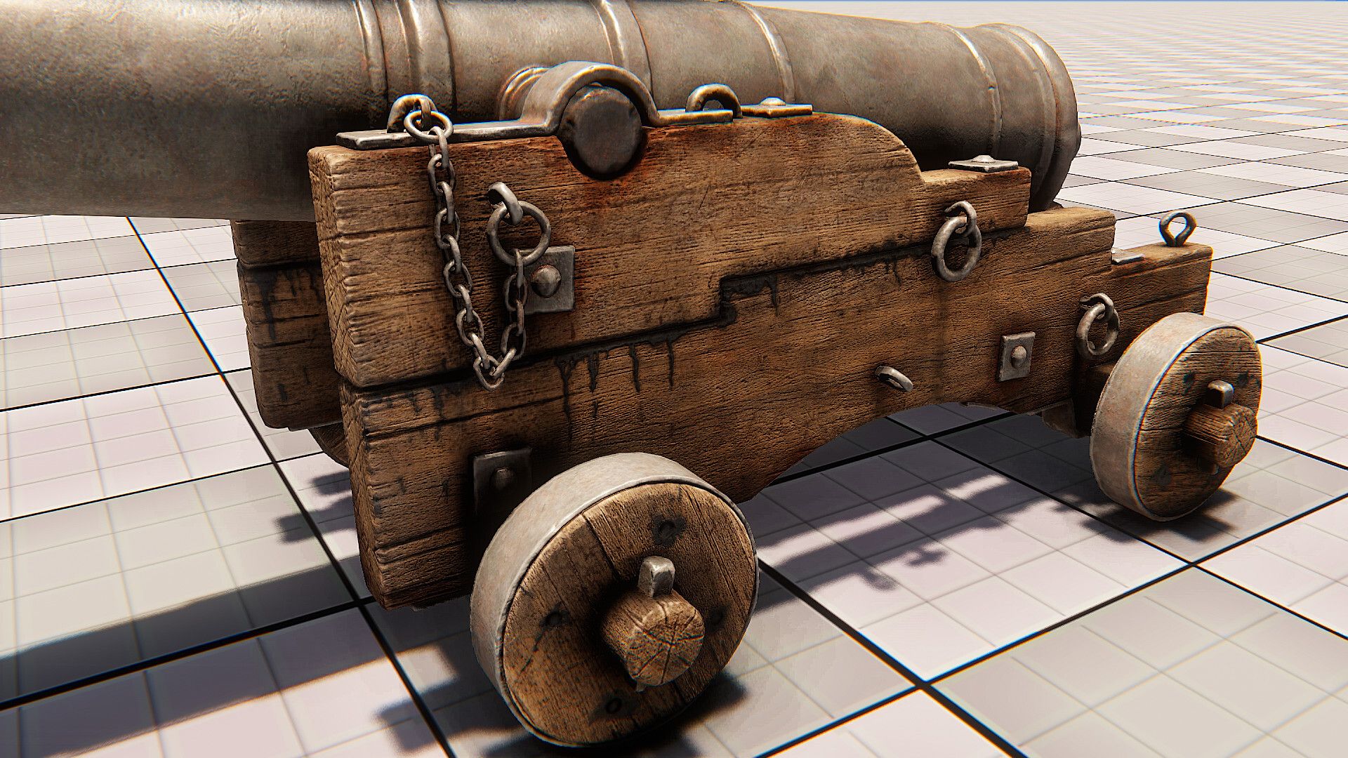 Poly Haven - Cannon 01