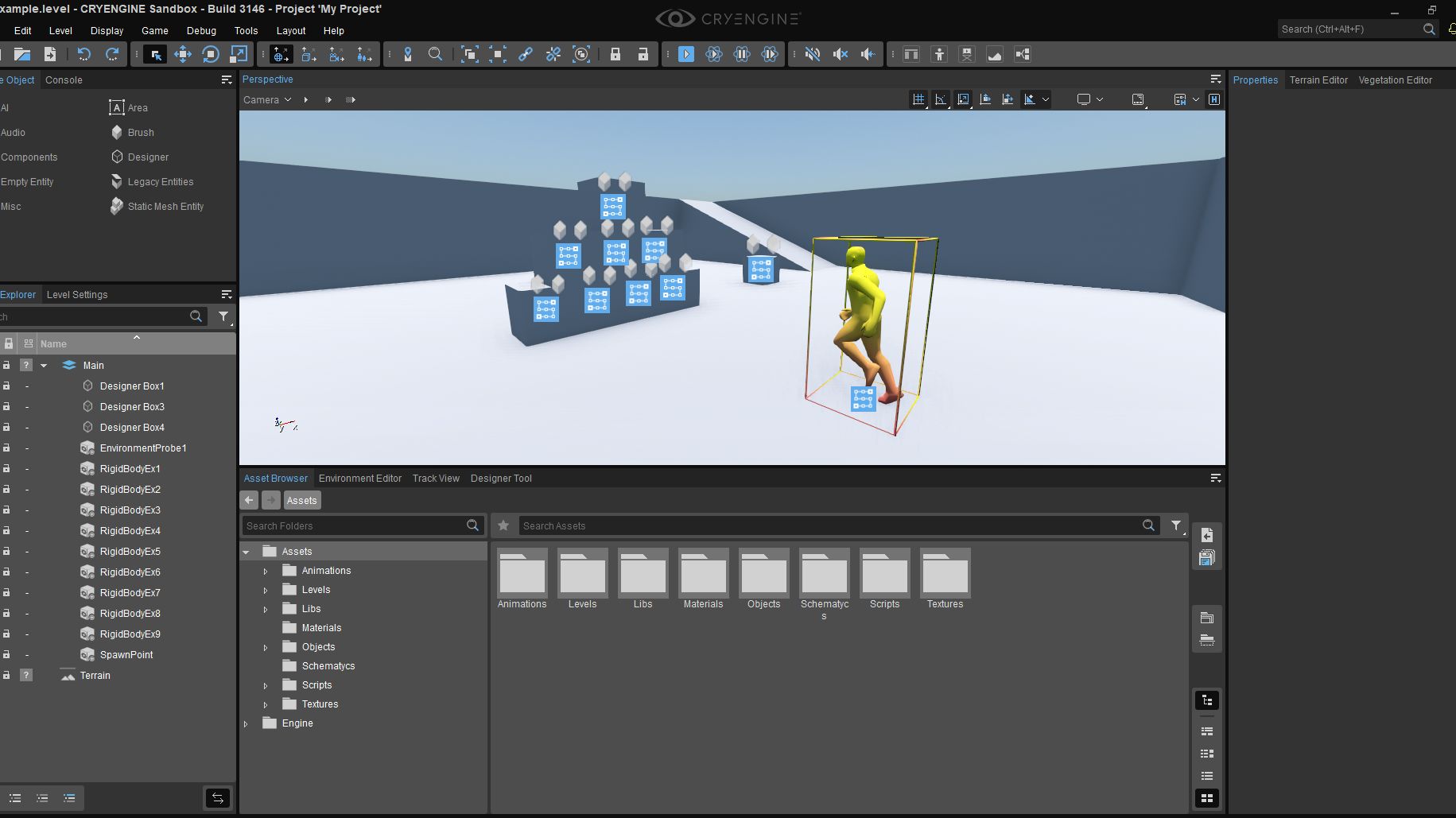 Improved Default Project Templates