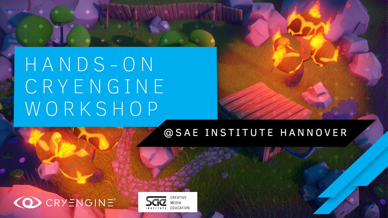 SAE Institute Workshops: Students trying CRYENGINE hands-on