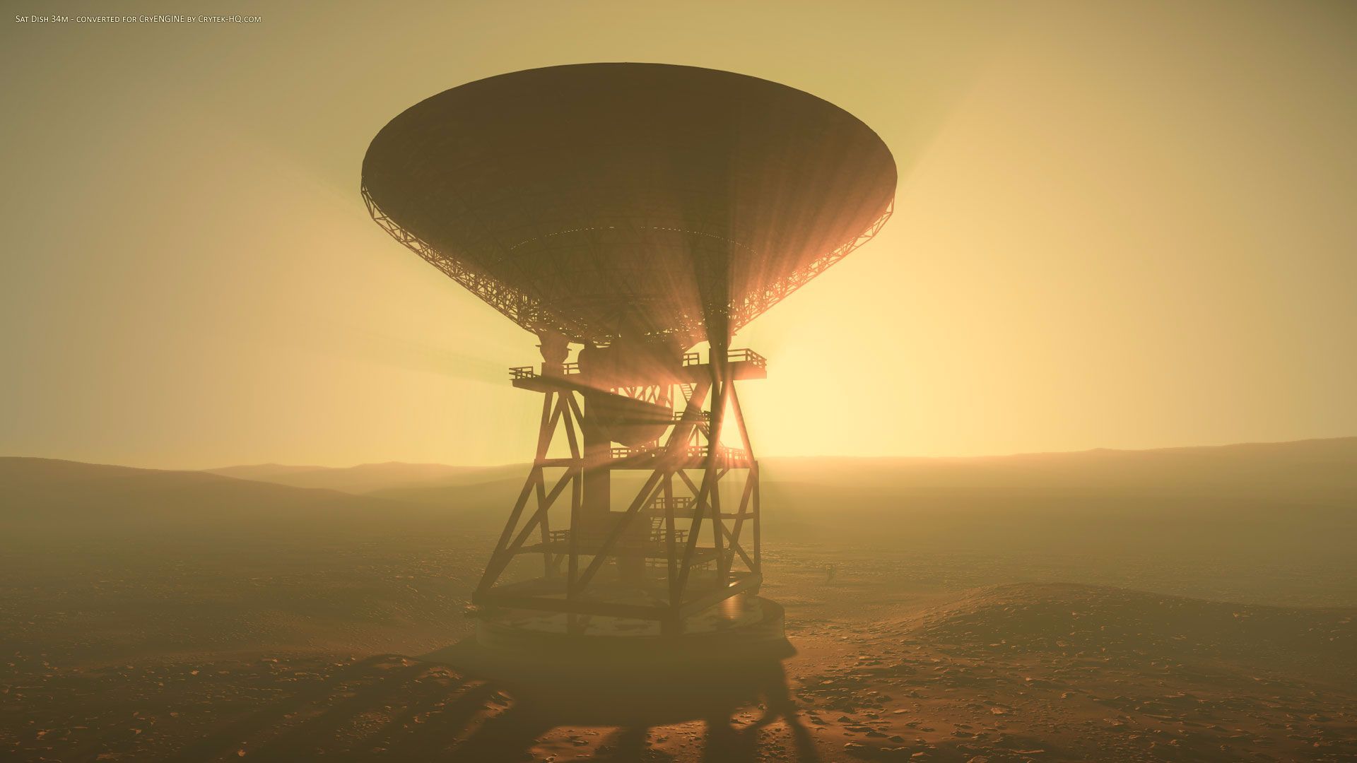 Sat Dish 34m - Deep Space Network (DSN)