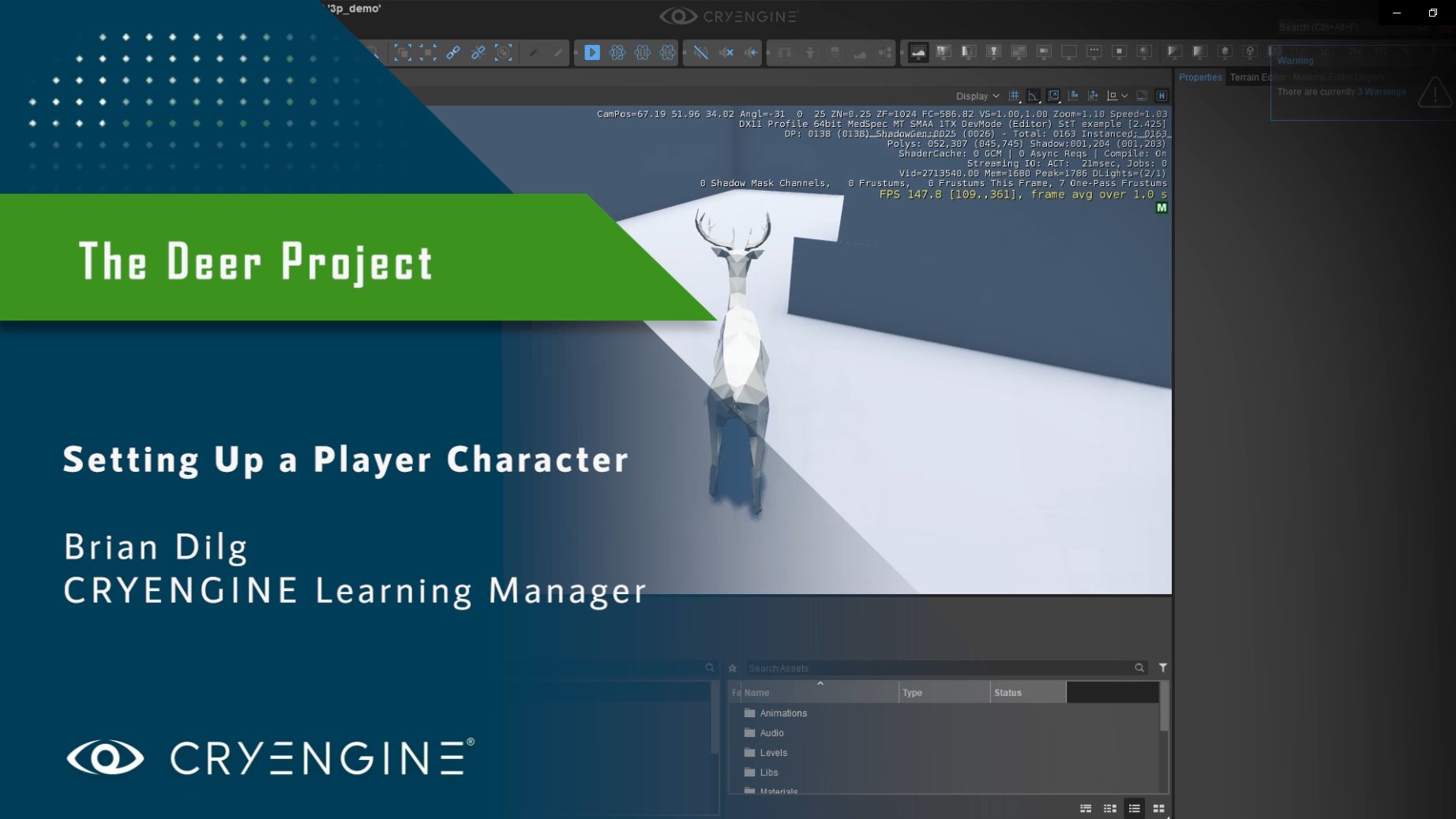 A Deer Project - Full Character FBX Workflow Tutorial & Sample