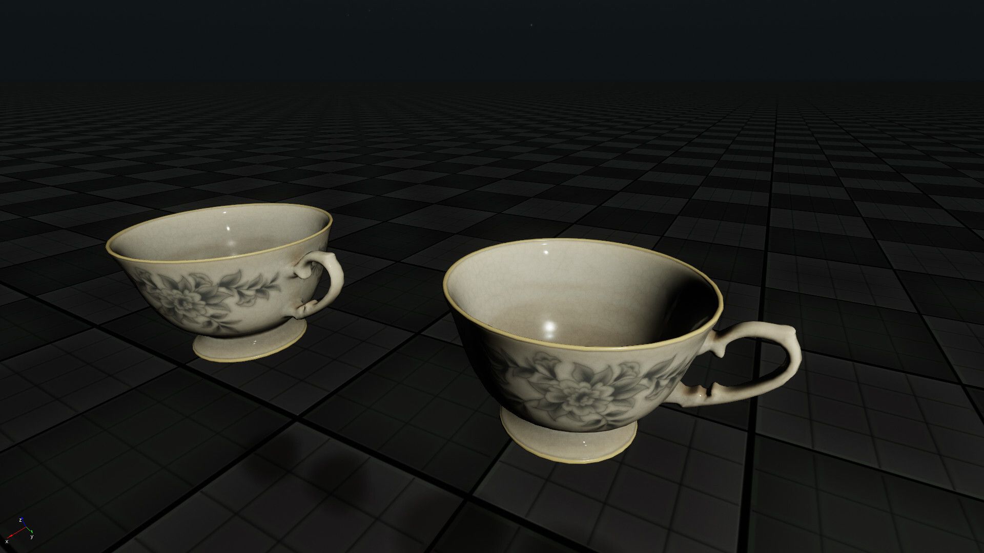 Poly Haven - Tea Set 01