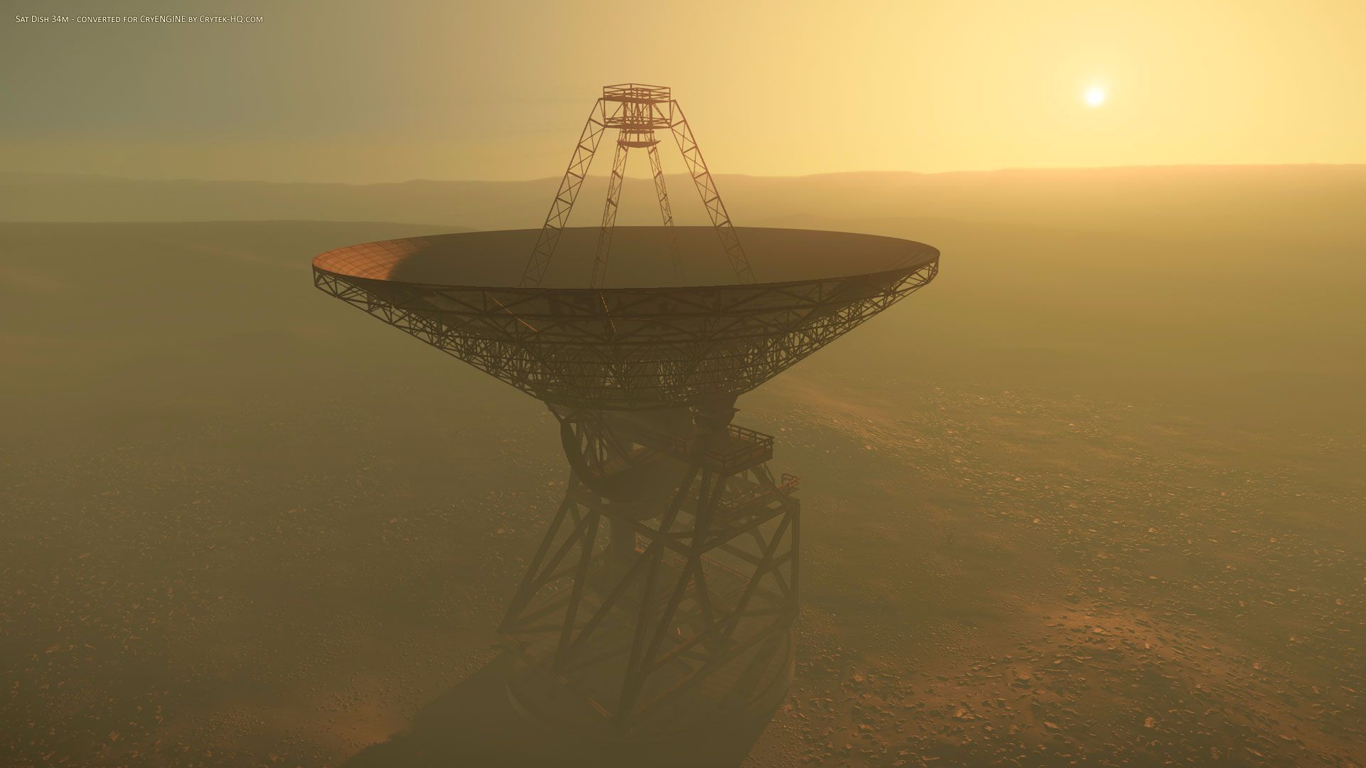 Sat Dish 34m - Deep Space Network (DSN)