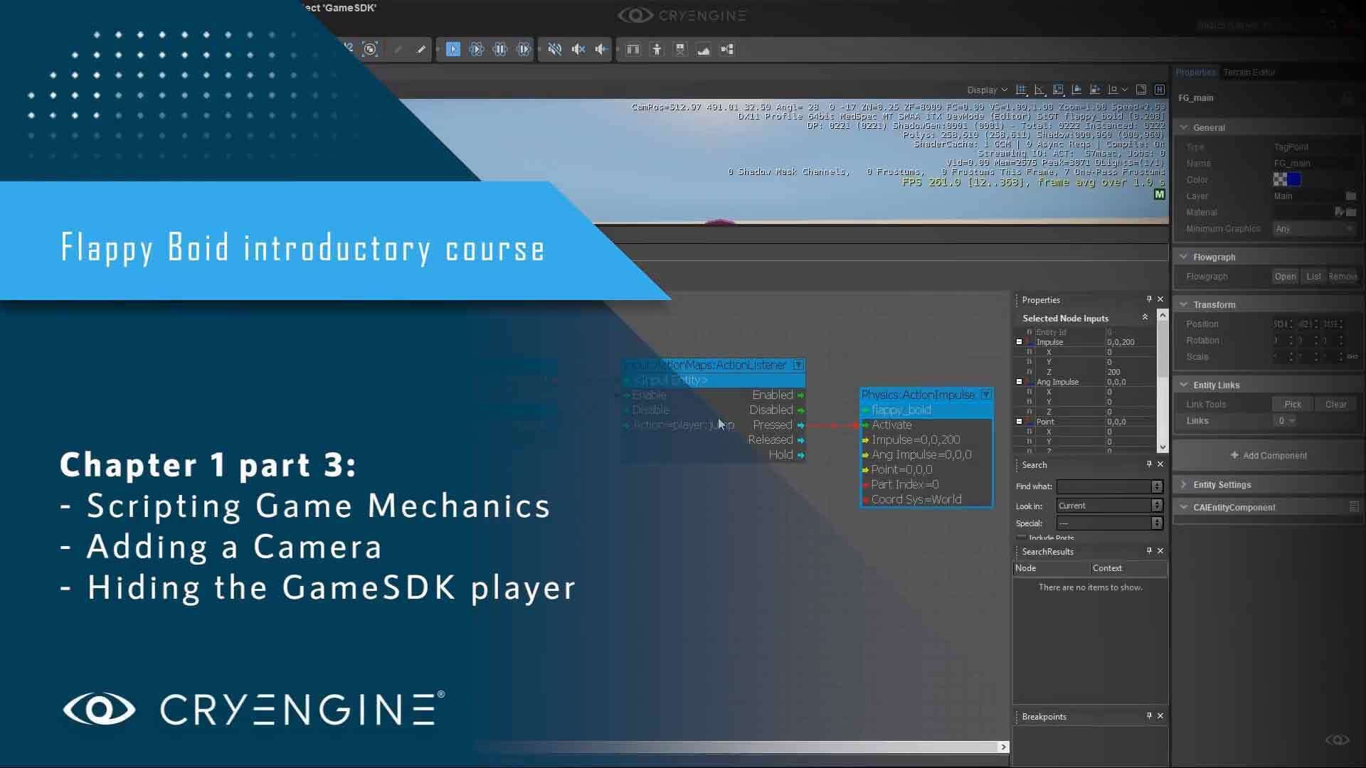 FlappyBoid 01-3: Scripting game mechanics