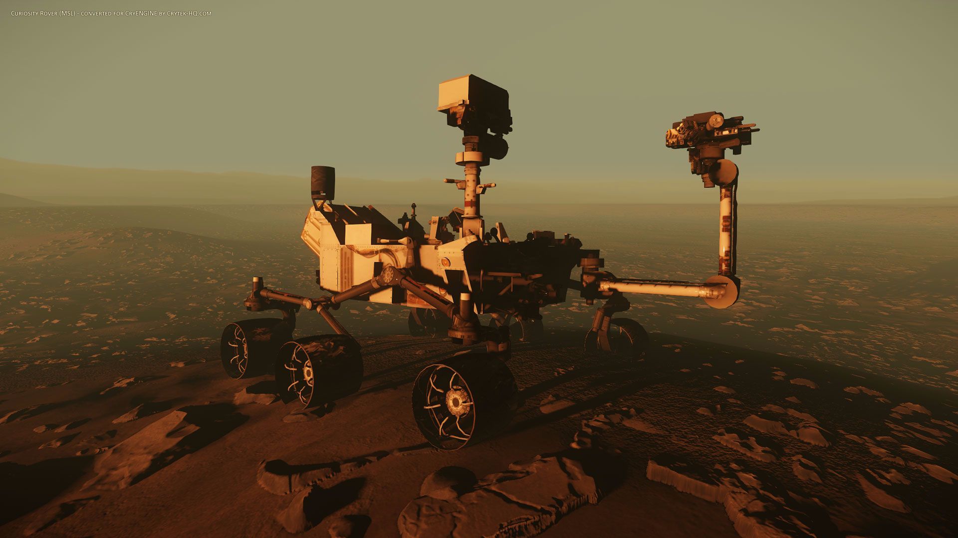 Curiosity Rover (MSL) - Dirty
