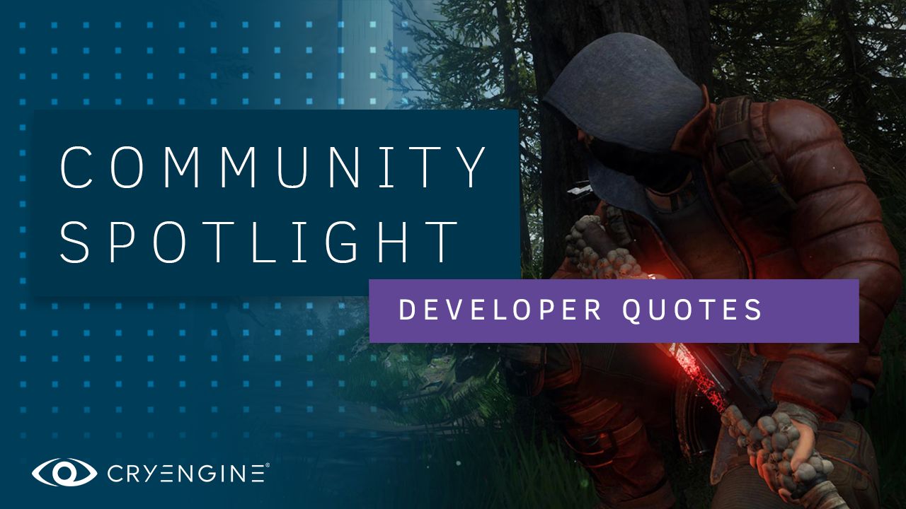 Why developers choose CRYENGINE