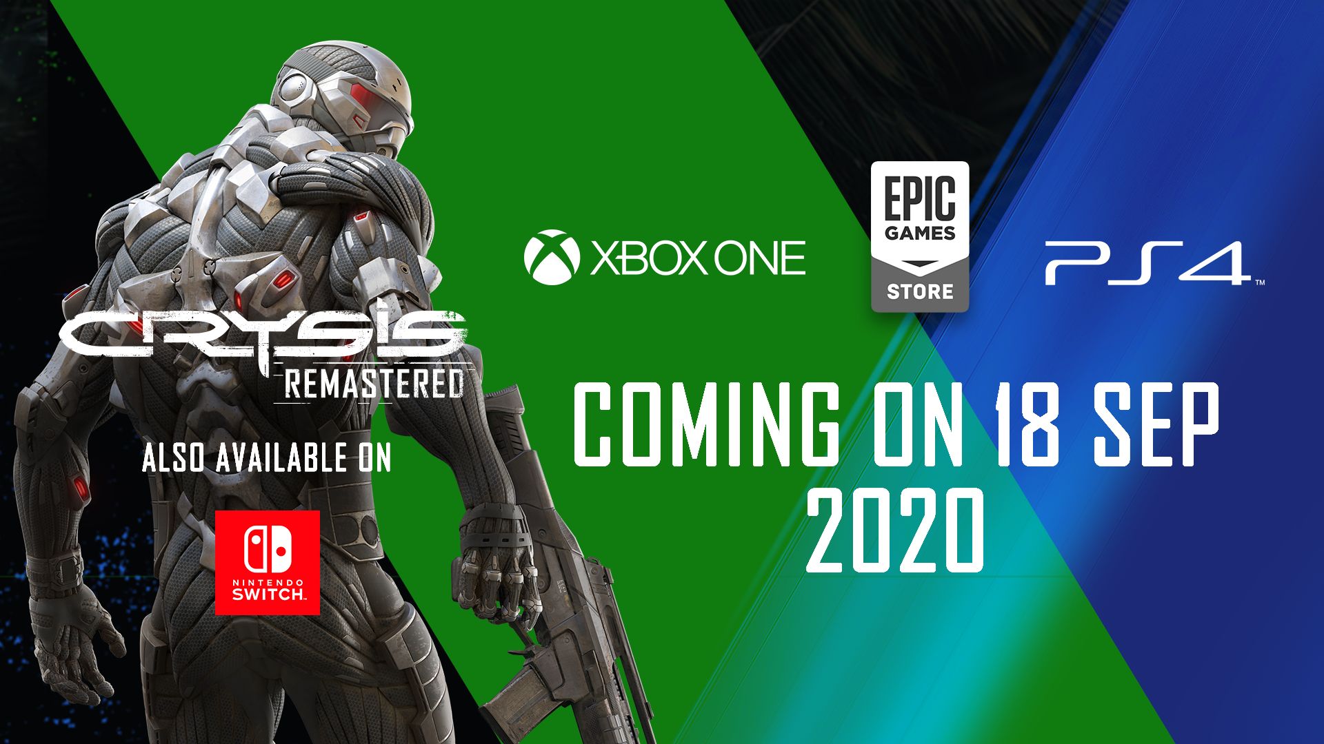 Crytek Announces Release Date for Crysis Remastered