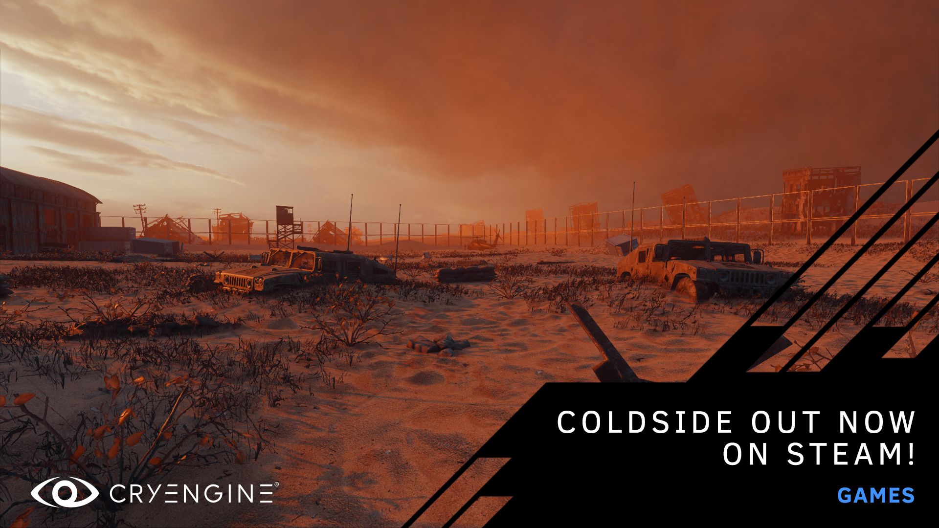 Achieved with CRYENGINE: ColdSide
