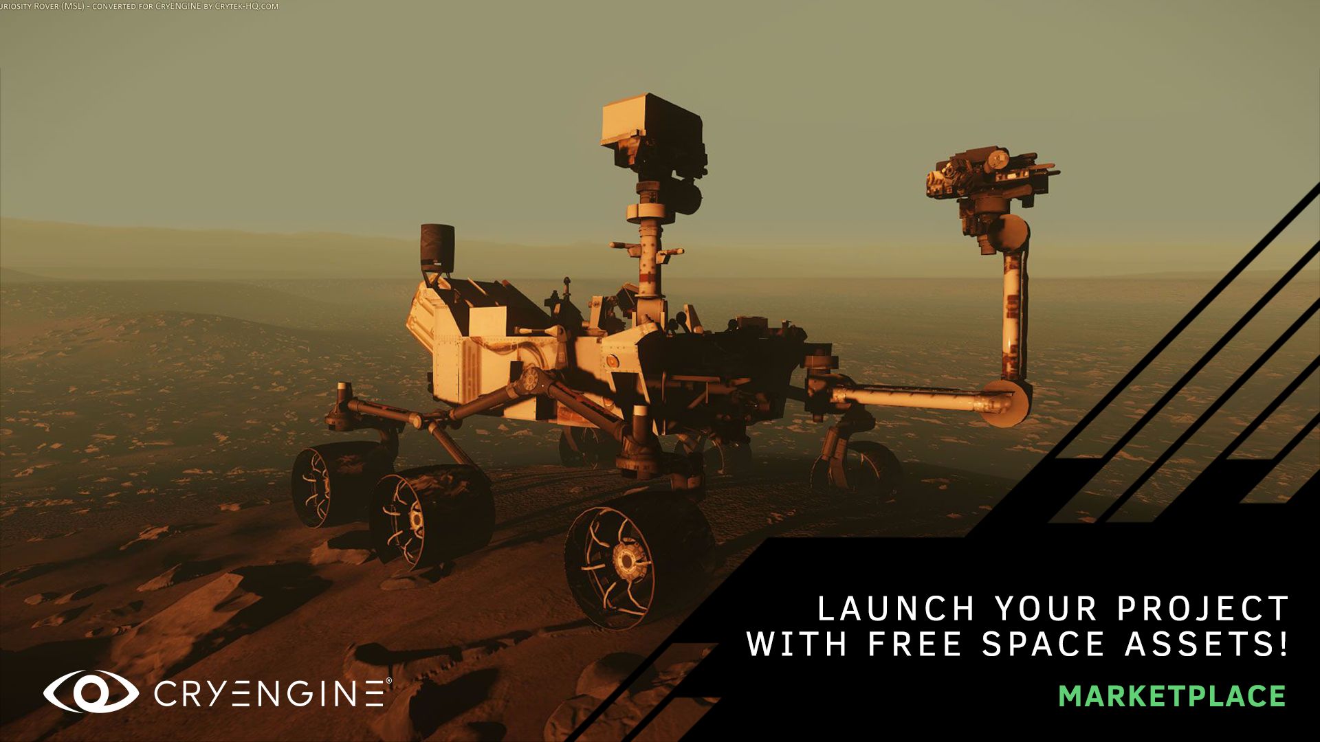Launch your project with free space assets!