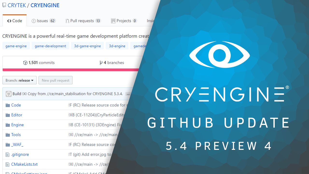 CRYENGINE 5.4.0 Preview 4