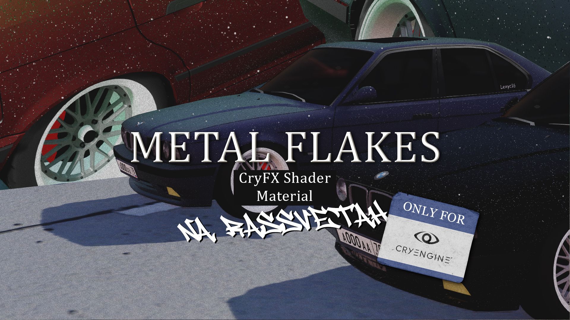 MetalFlakesPOM PBR Car Paint Shader