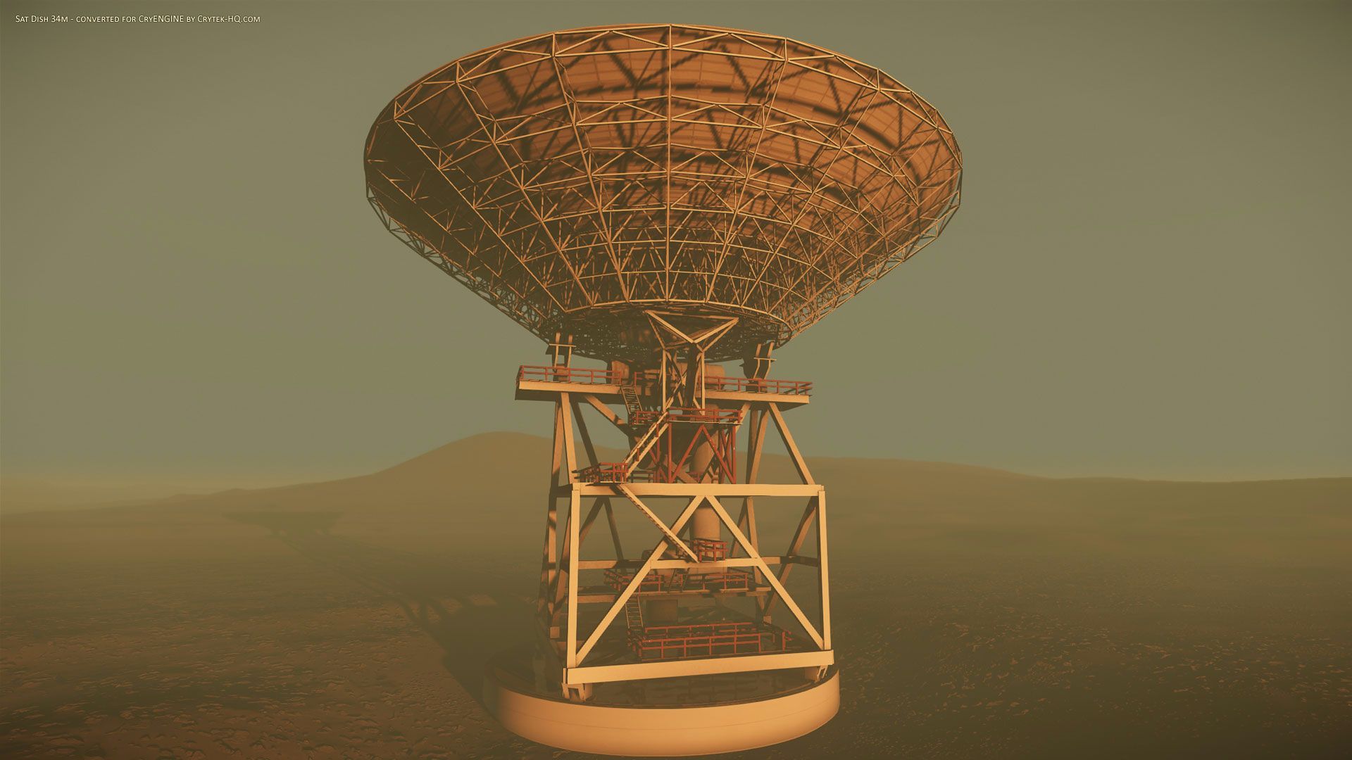 Sat Dish 34m - Deep Space Network (DSN)