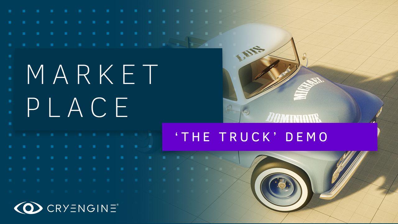 CRYENGINE Preview 5.4: CryDesigner Demo ‘Truck’ Assemble