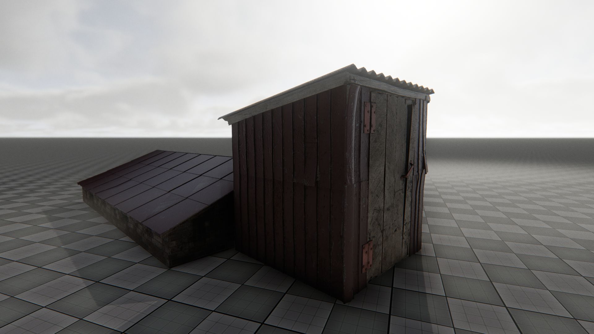 Undeground shed pack