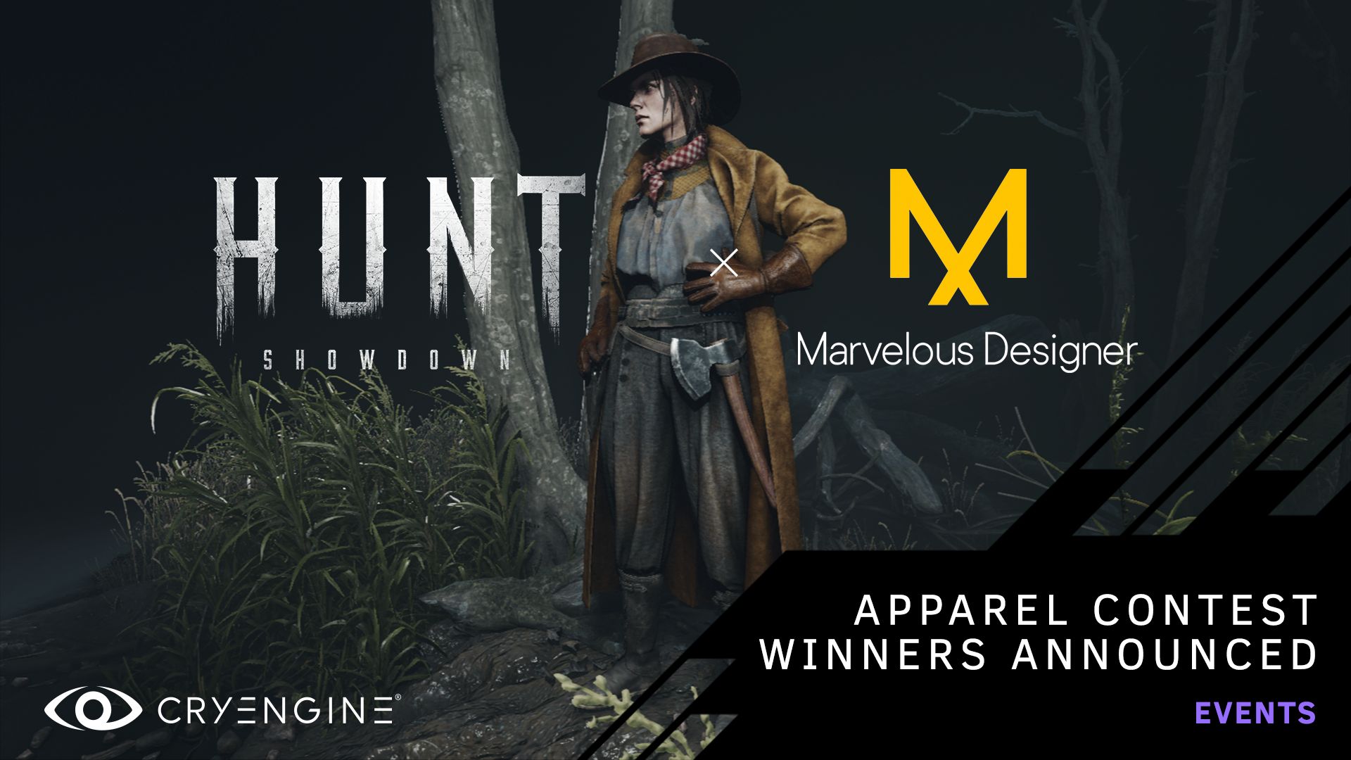 Hunt: Showdown x Marvelous Designer Contest Winners!