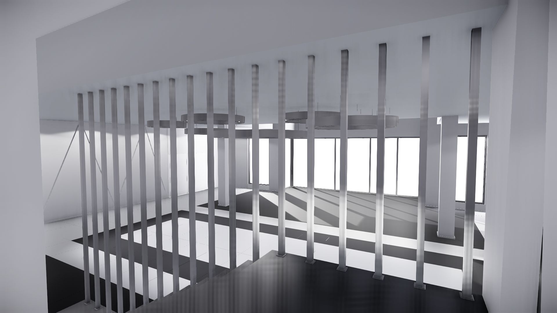 Modern Hall - Scene - FREE