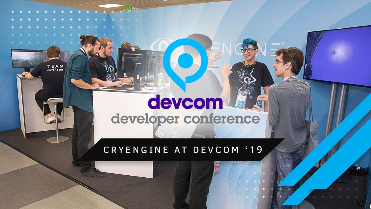 CRYENGINE is at devcom 2019