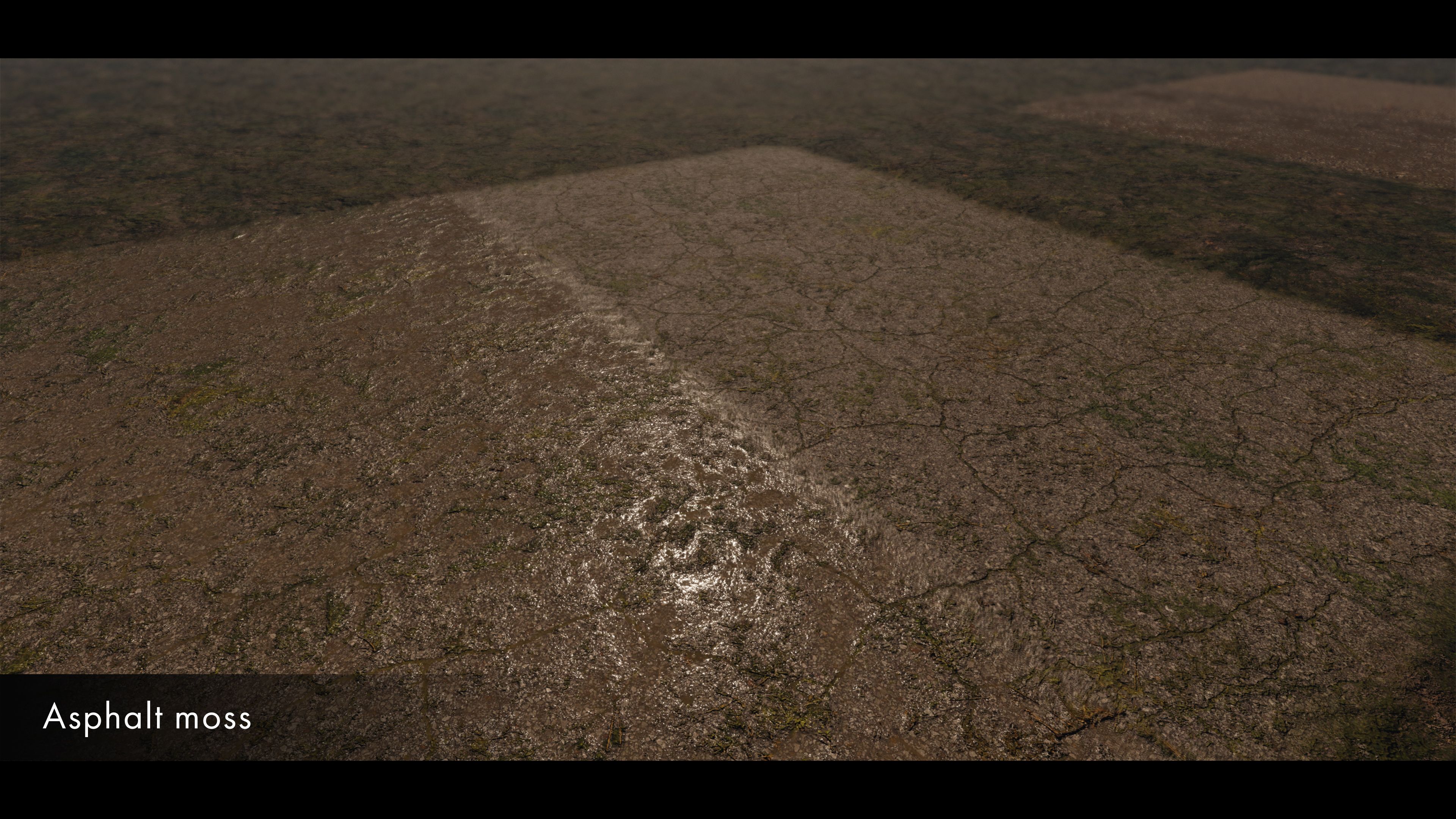 Asphalt/gravel terrain materials