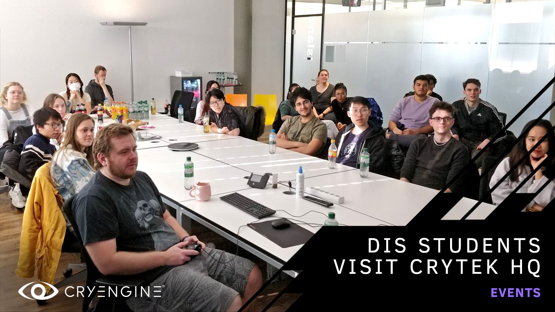 Students go behind the scenes at Crytek