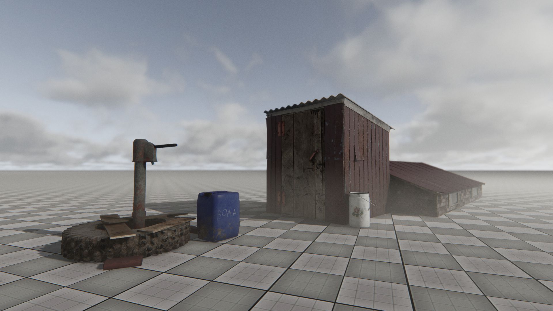 Undeground shed pack