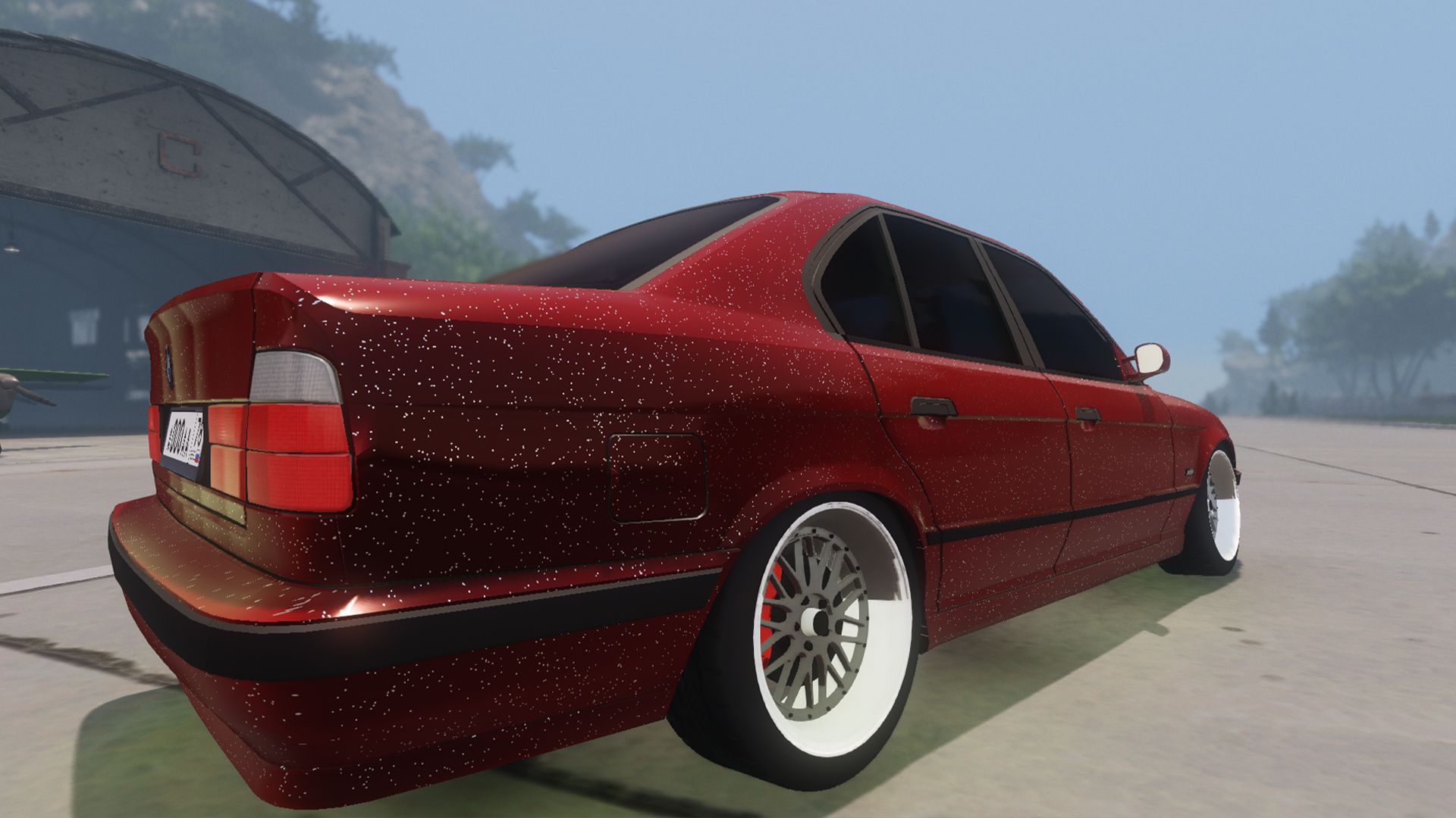 MetalFlakesPOM PBR Car Paint Shader