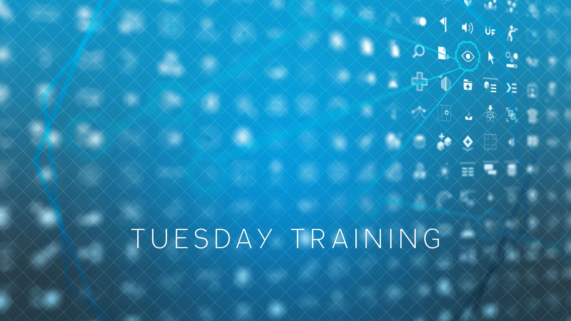 Tuesday Training: May 3rd