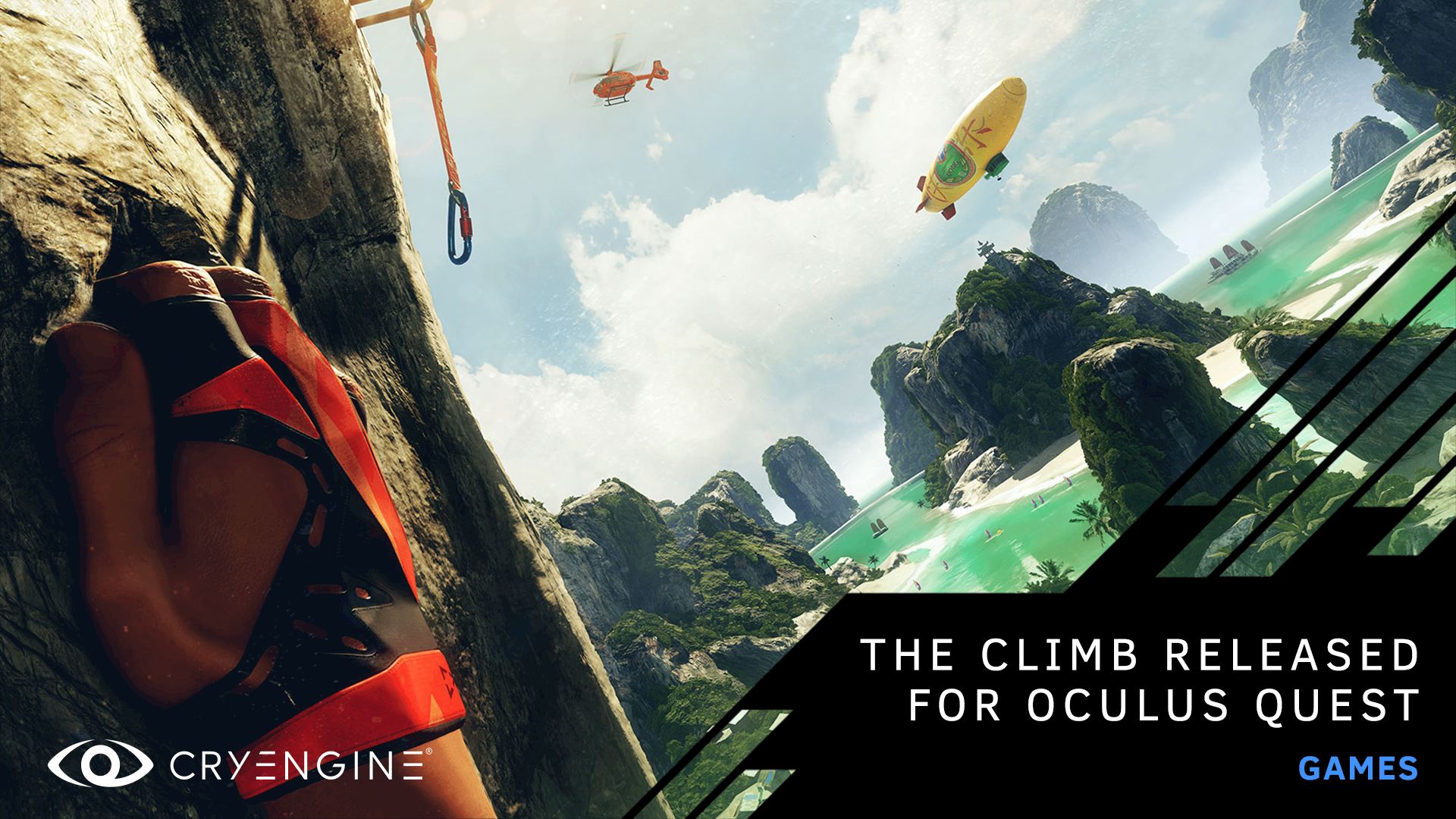 The Climb Out Now on Oculus Quest