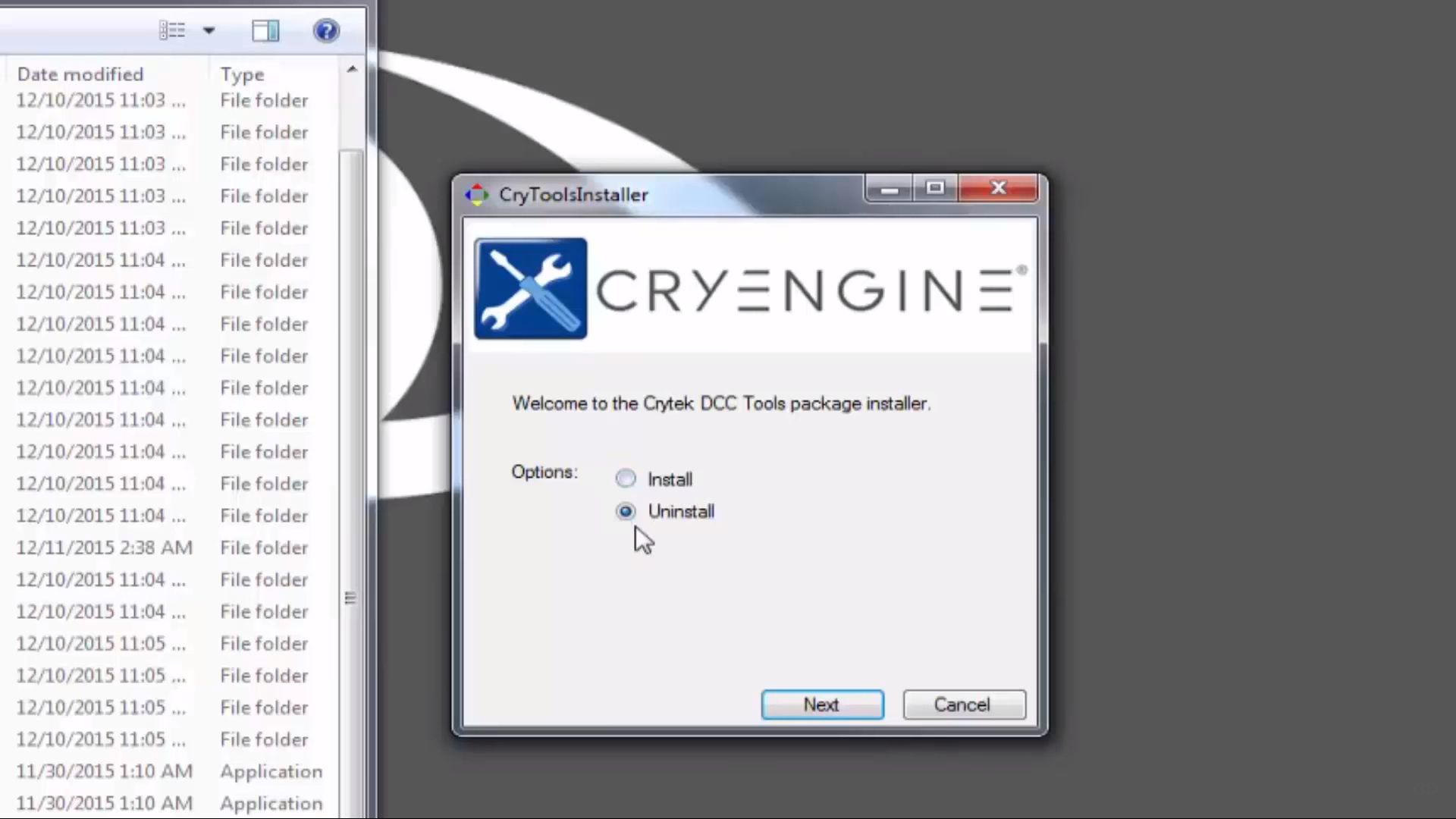 Cry Tools Installer