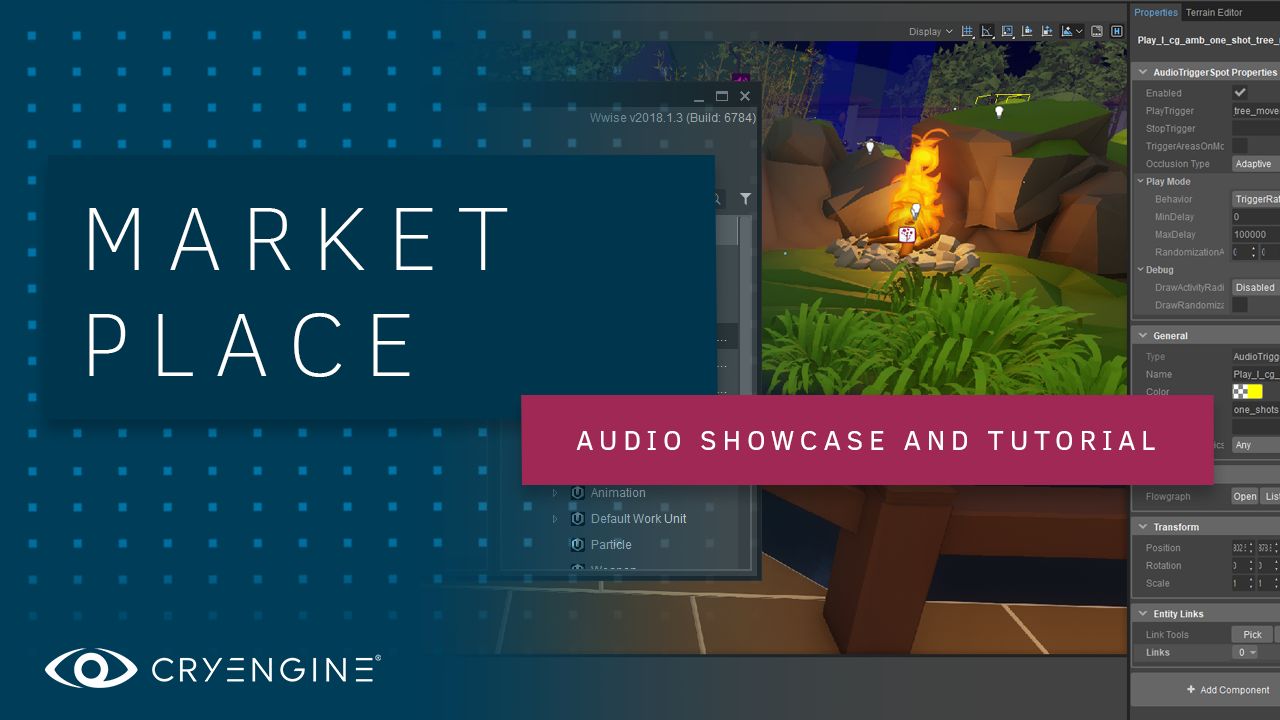 Audio Showcase Level + Tutorial