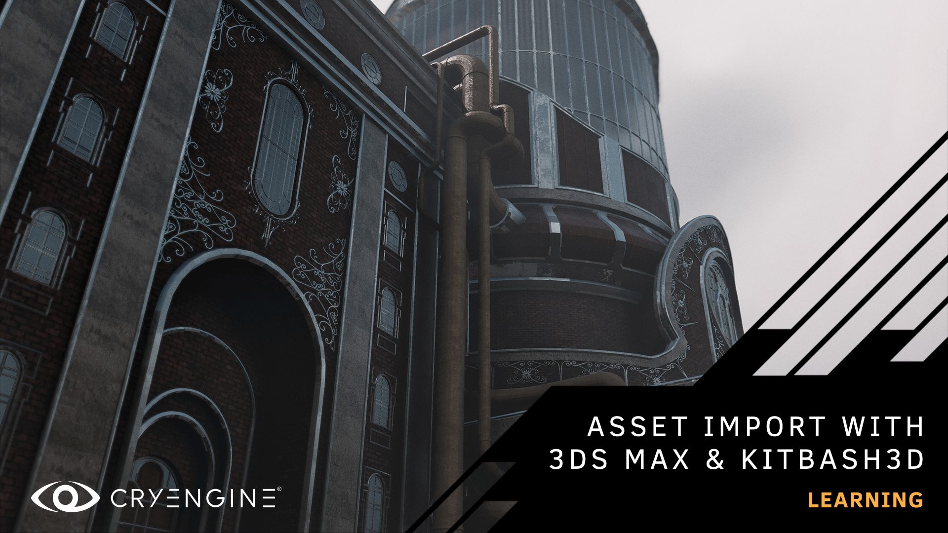 Complex asset import with 3DS Max featuring KitBash 3D