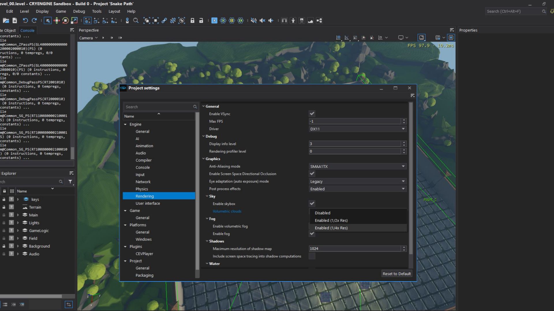 CEVProjectSettings