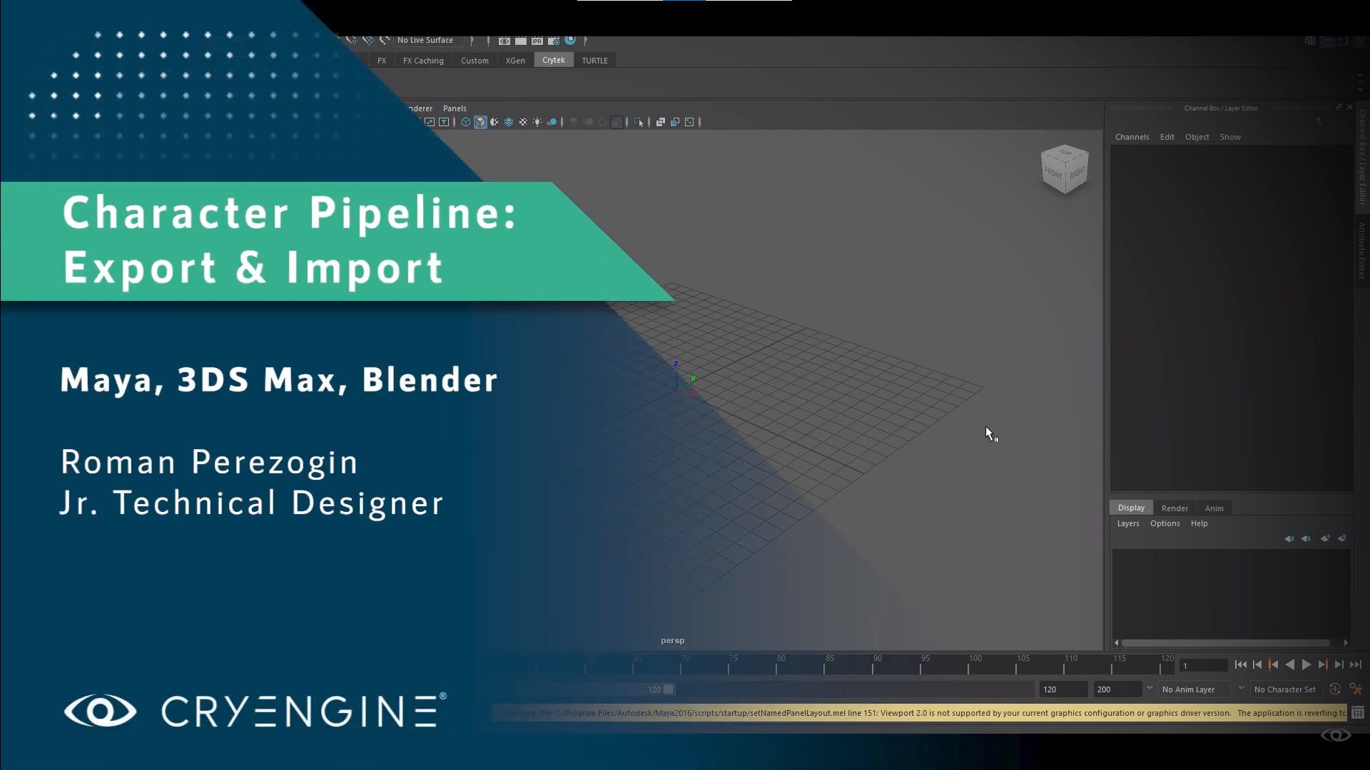 Export & Import with 3DS Max, Maya, and Blender
